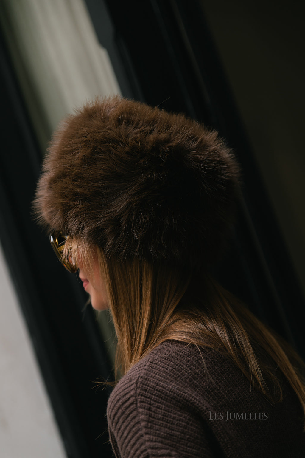VIMolly pillbox hat coffee bean
