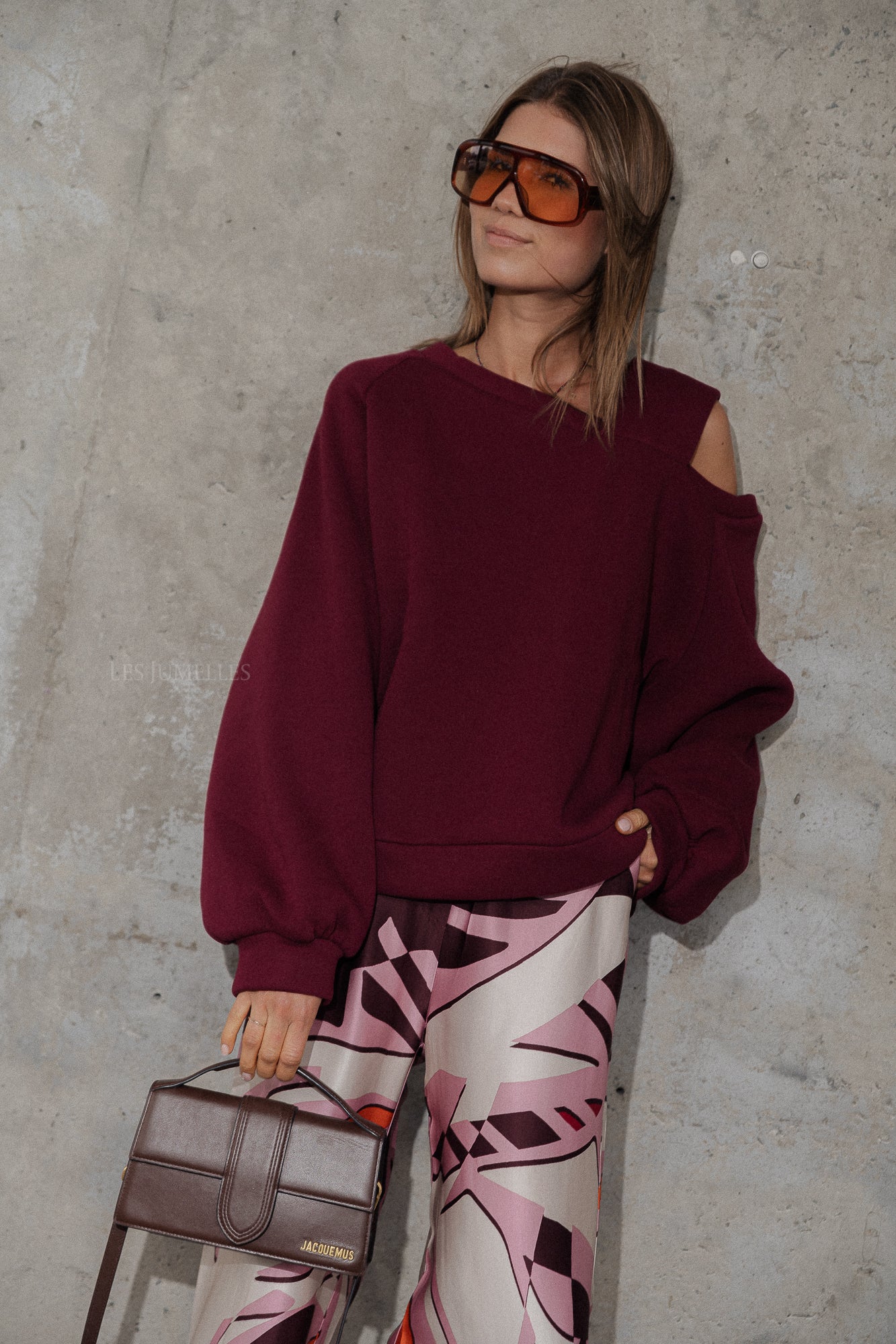 Kyoto sweater burgundy