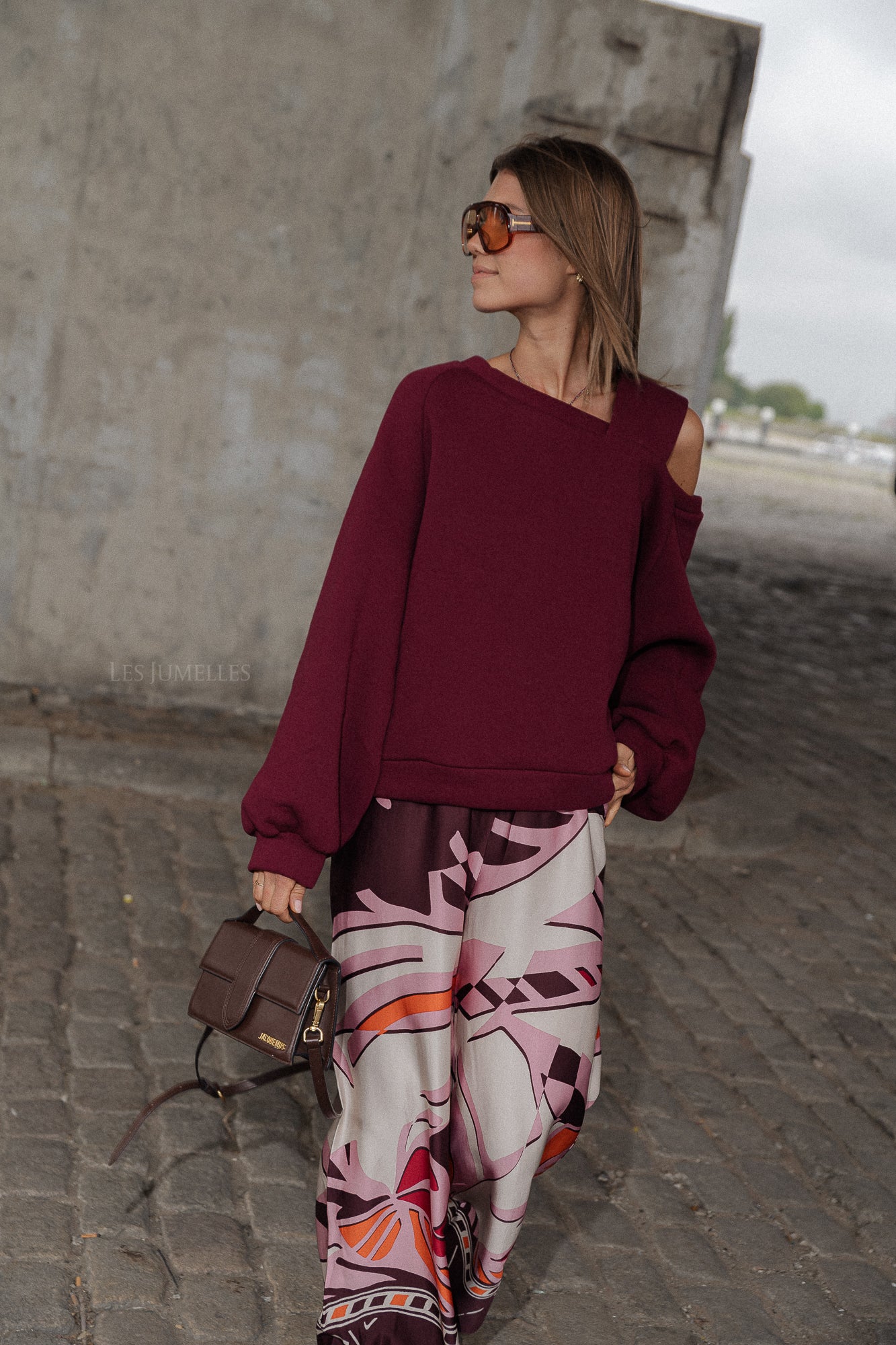 Kyoto sweater burgundy