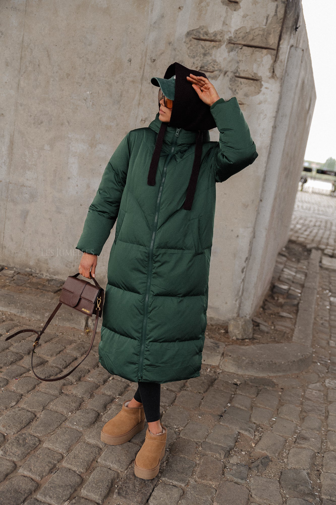 YASIrima LS long down coat sycamore