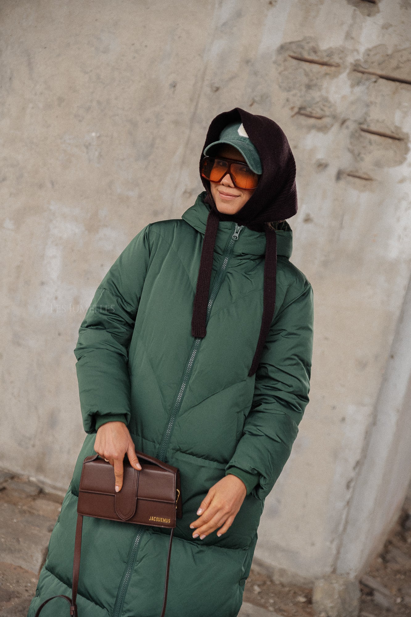 YASIrima LS long down coat sycamore