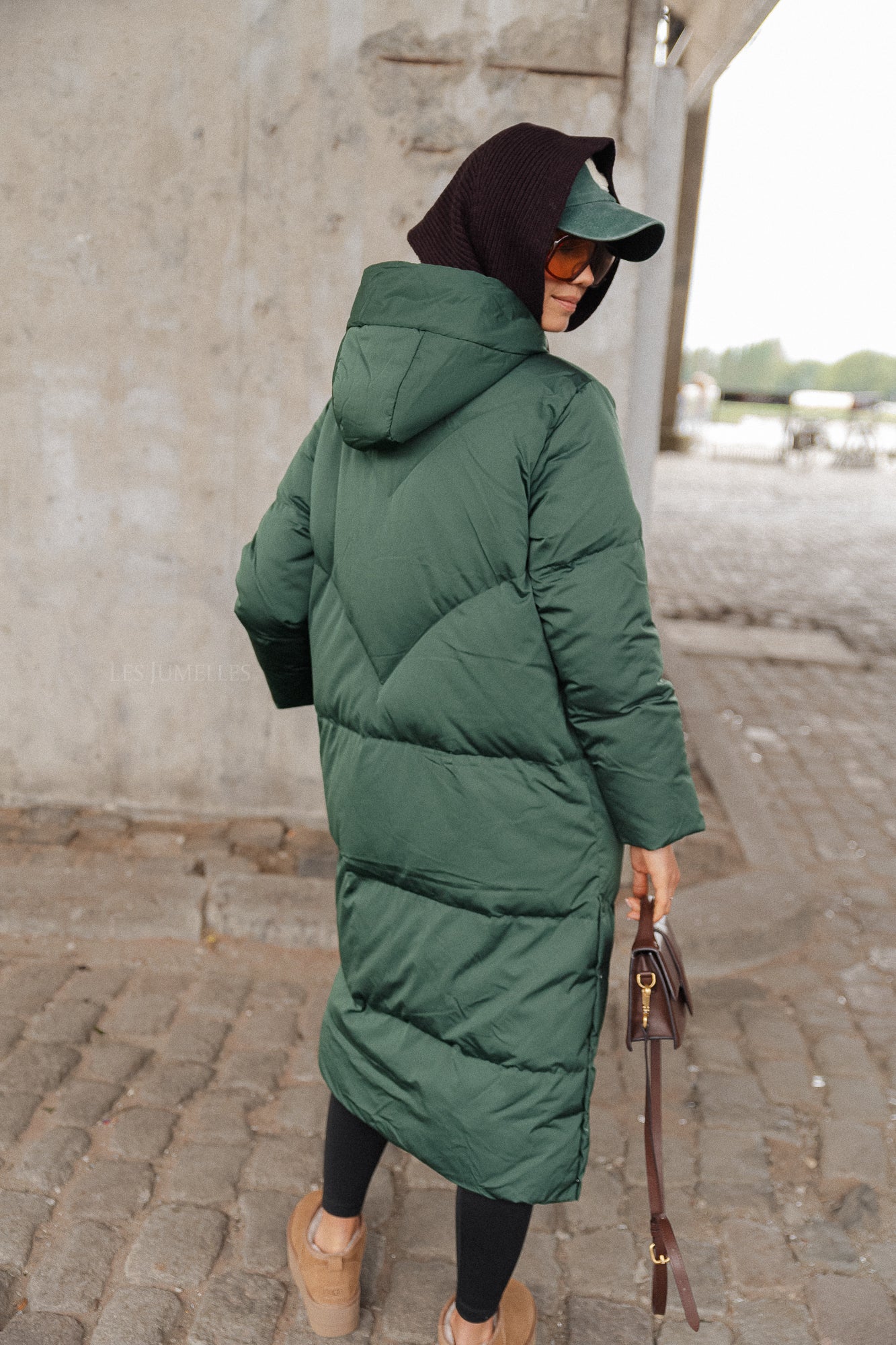 YASIrima LS long down coat sycamore