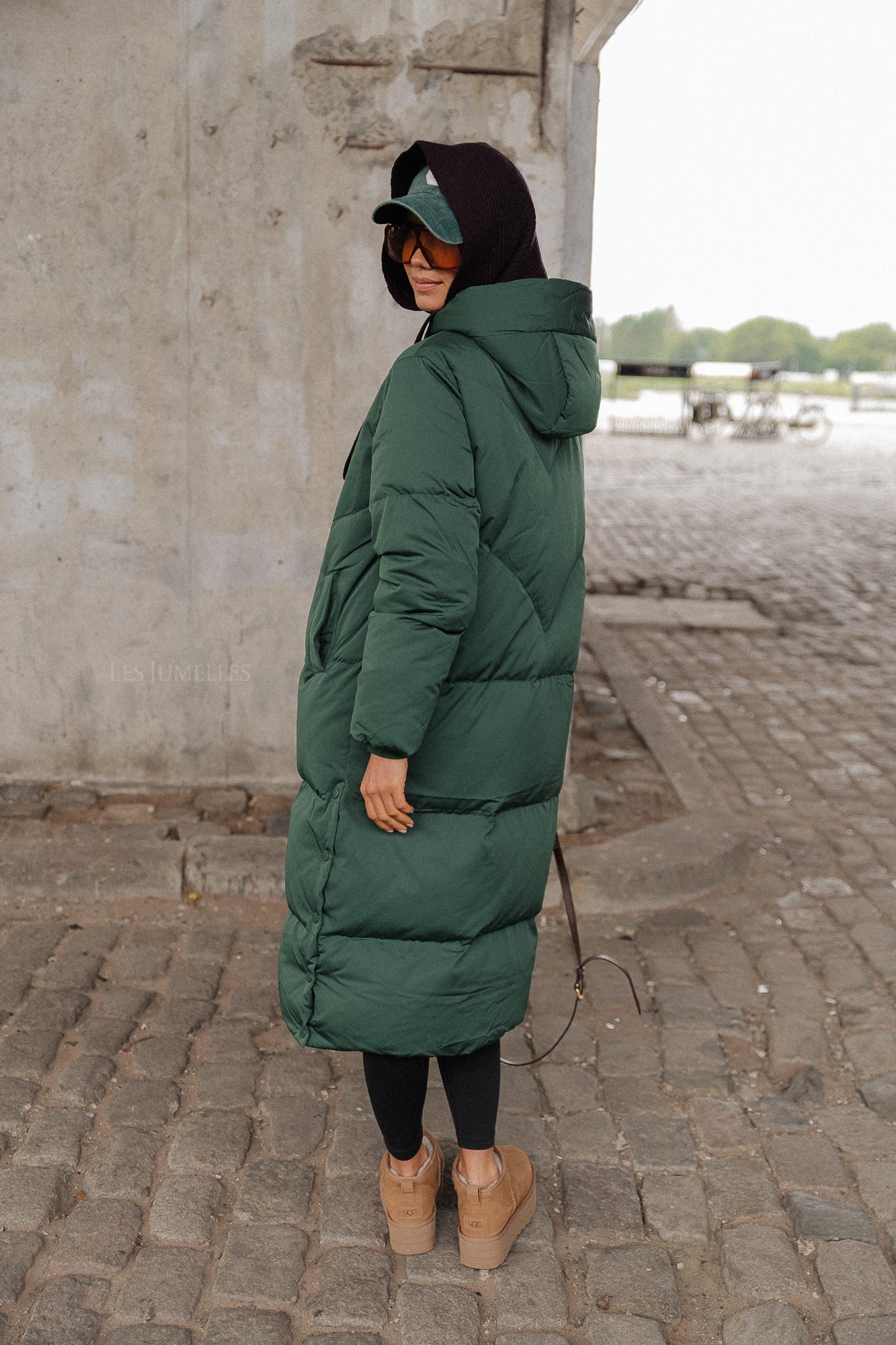 YASIrima LS long down coat sycamore