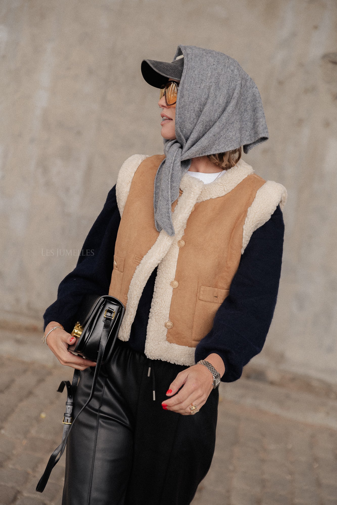 Gilet Dido camel