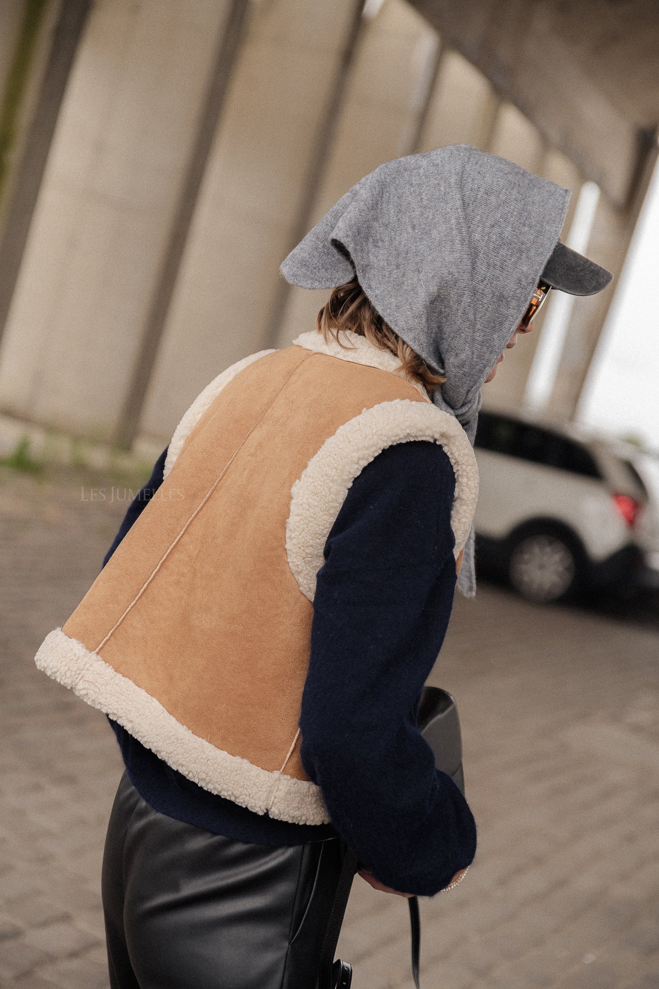 Gilet Dido camel