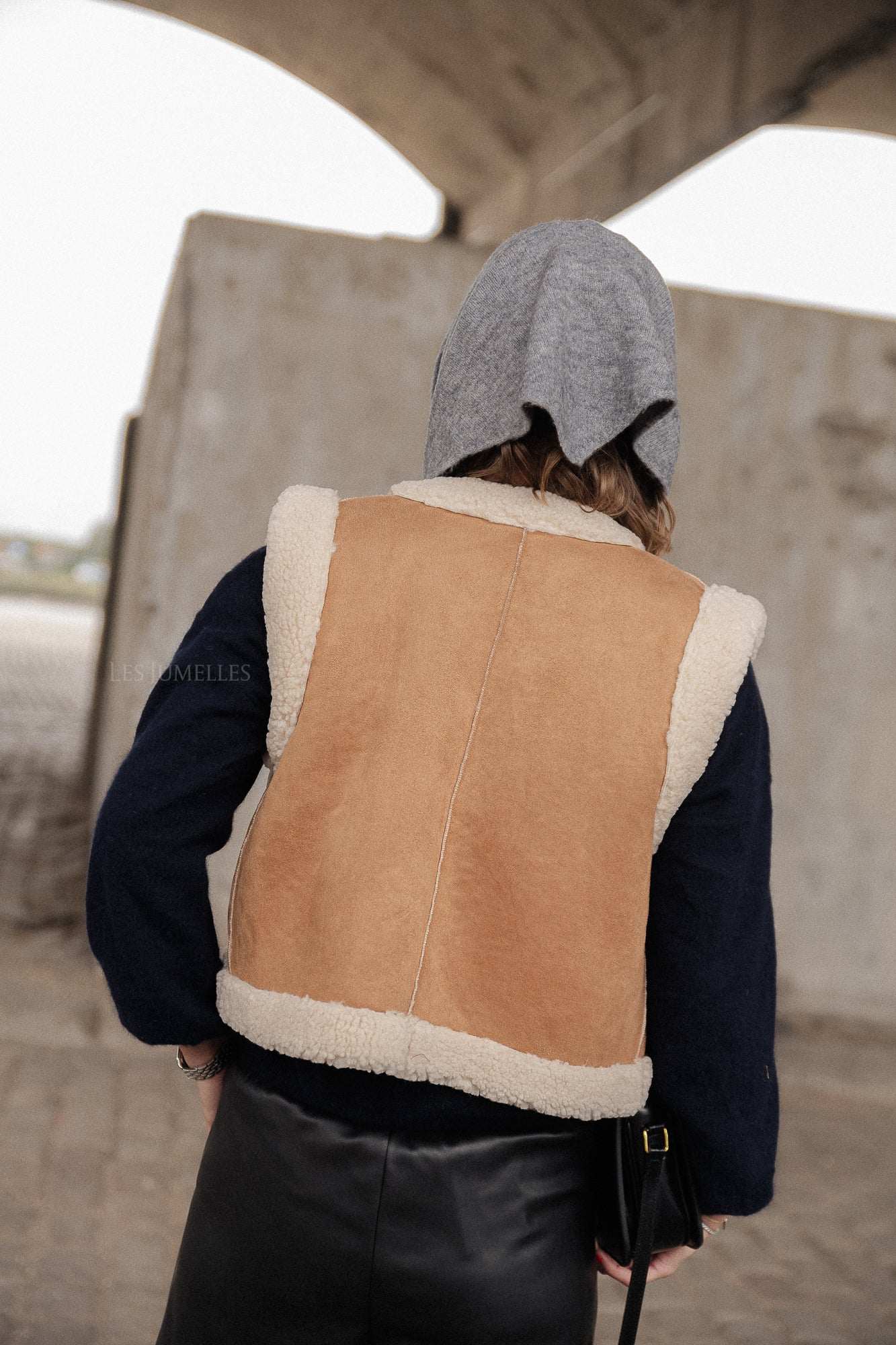 Gilet Dido camel