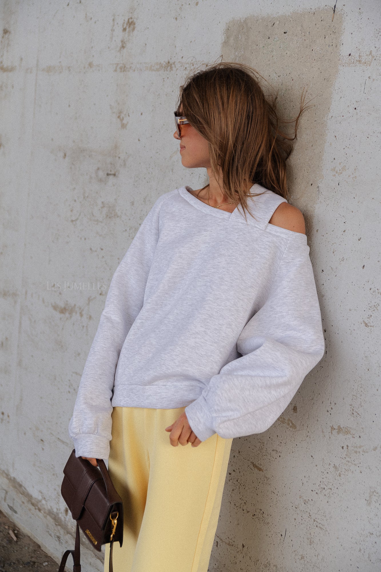 Pull Kyoto gris clair