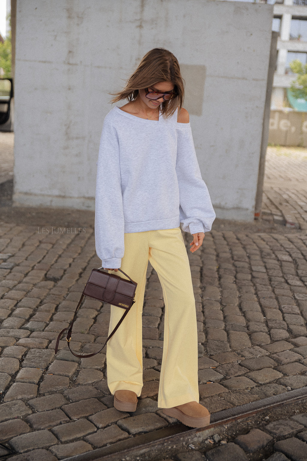 Nia broek geel