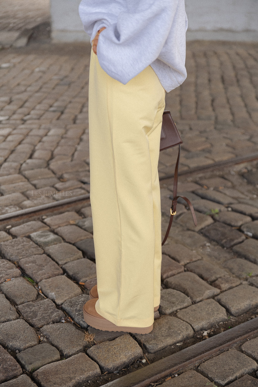 Nia broek geel