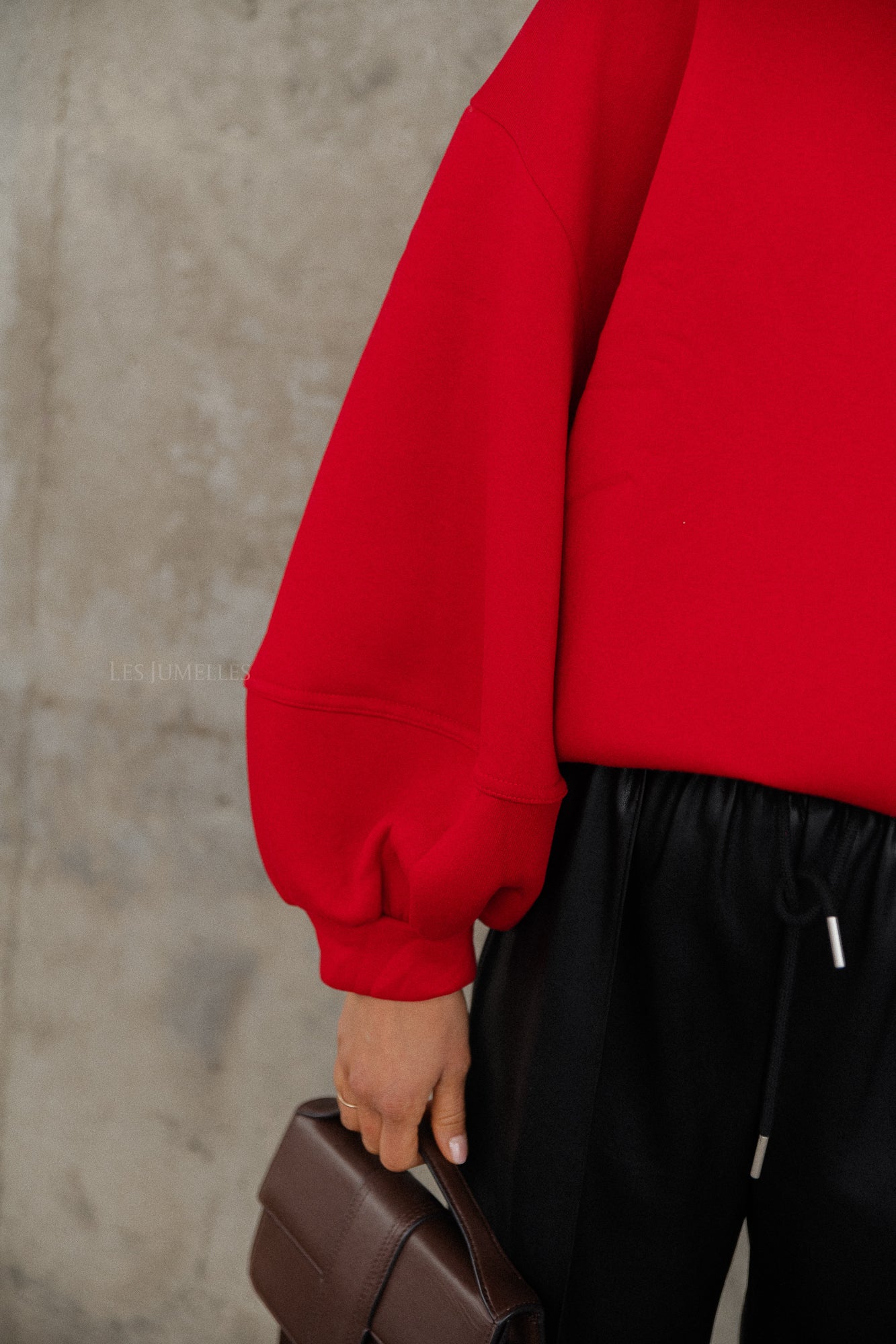 Pull Anke rouge foncé