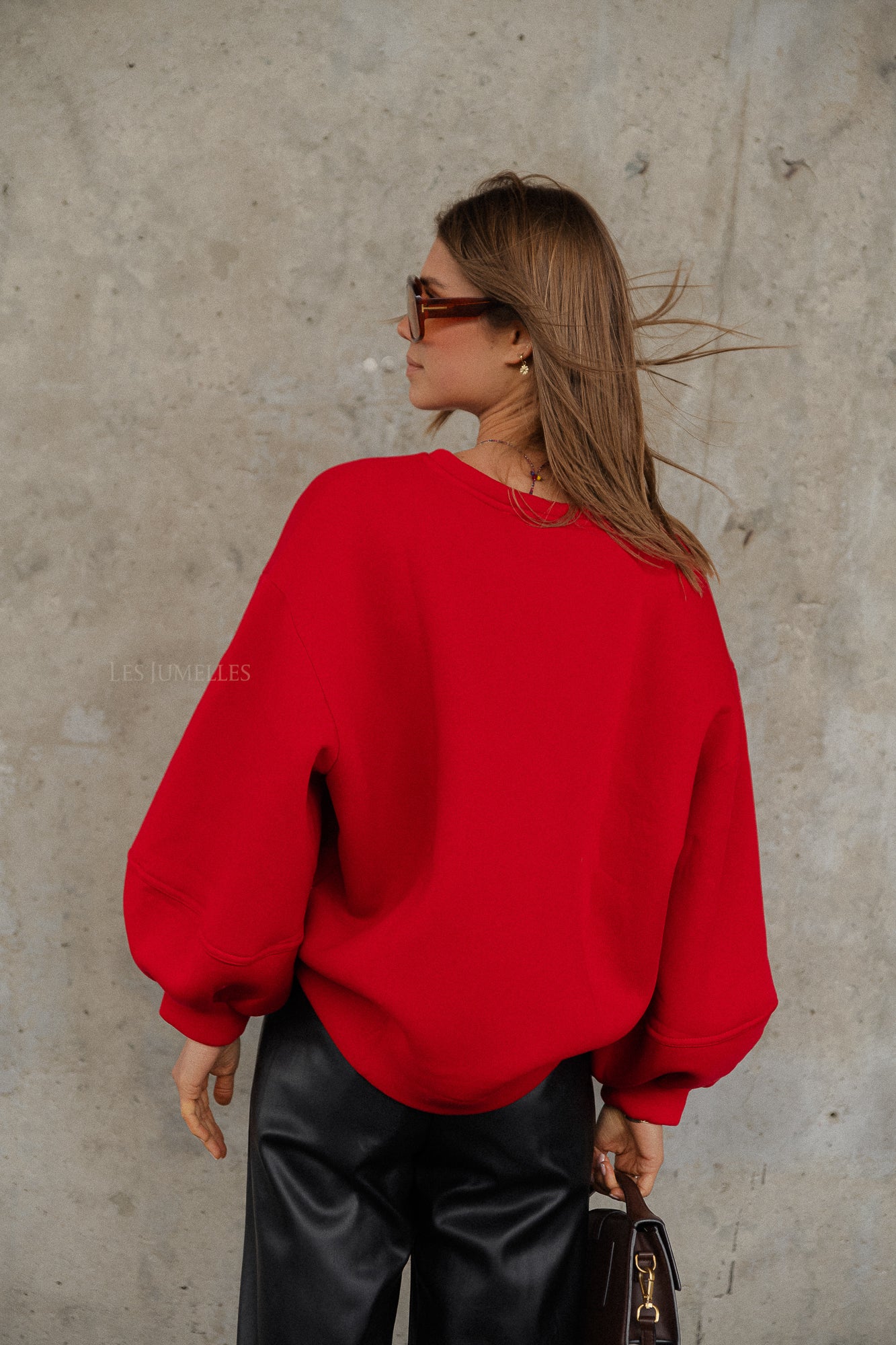 Pull Anke rouge foncé