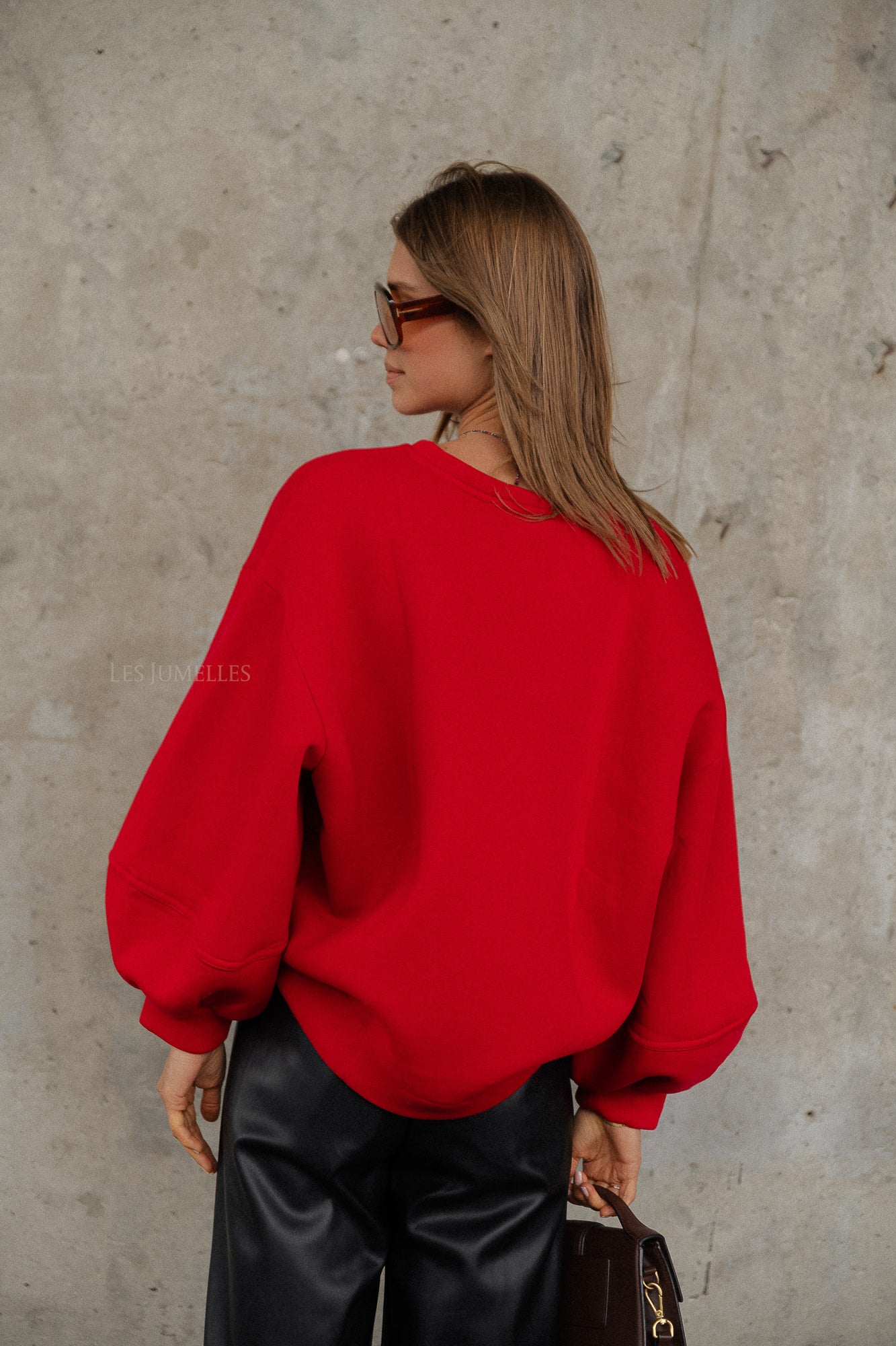 Pull Anke rouge foncé