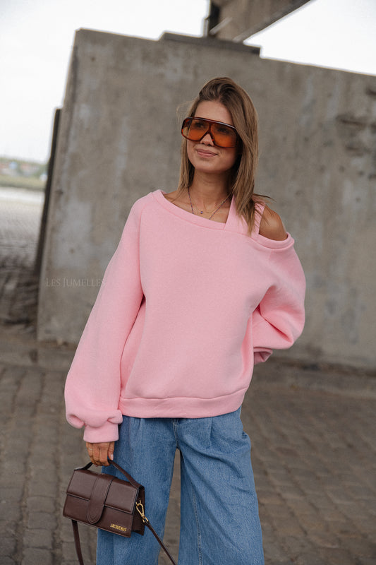 Les Jumelles Kyoto-Pullover rosa