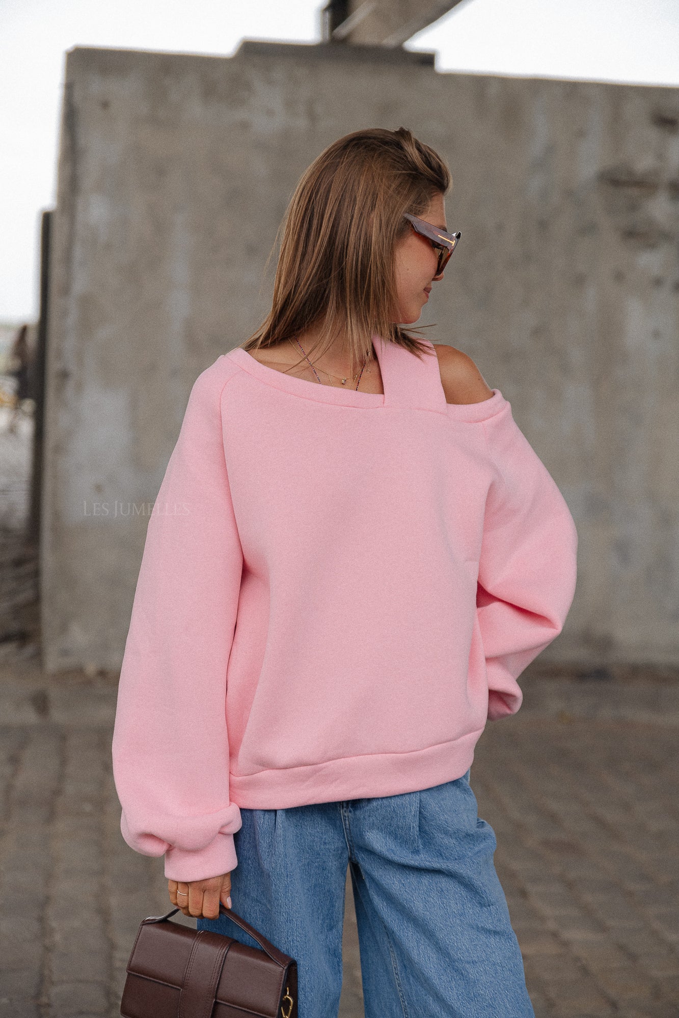 Kyoto-Pullover rosa