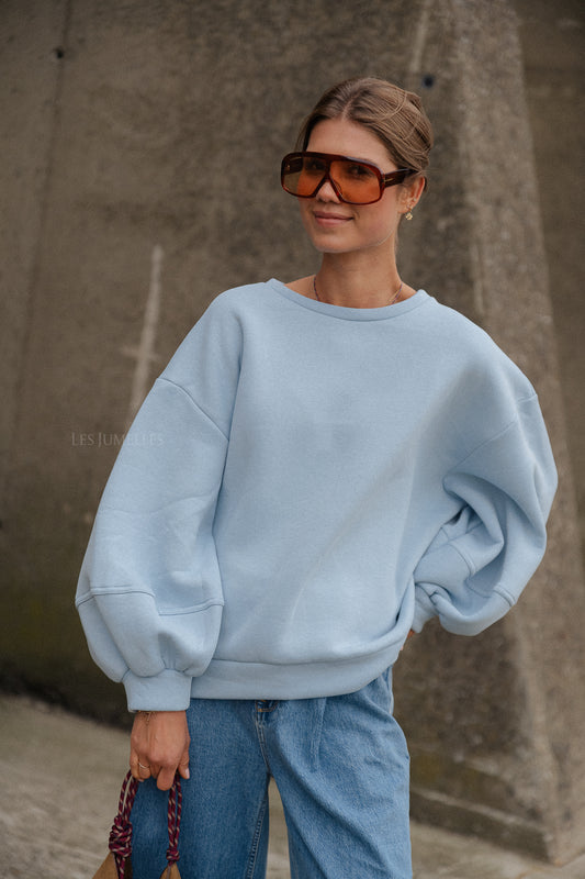 Les Jumelles Anke sweater baby blue