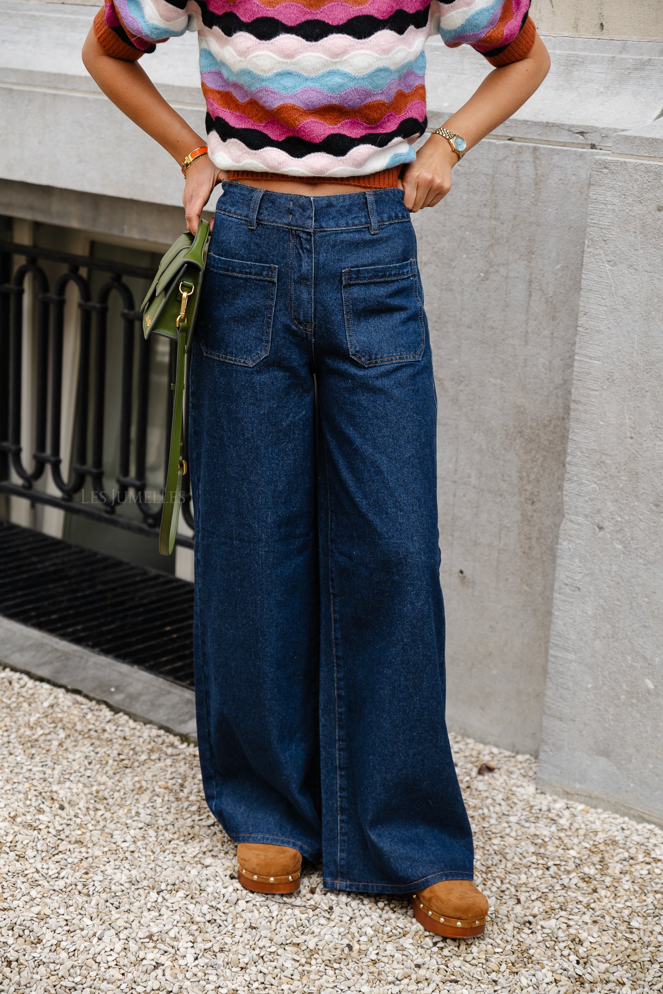 <tc>Viflora jeans donkerblauw denim</tc>