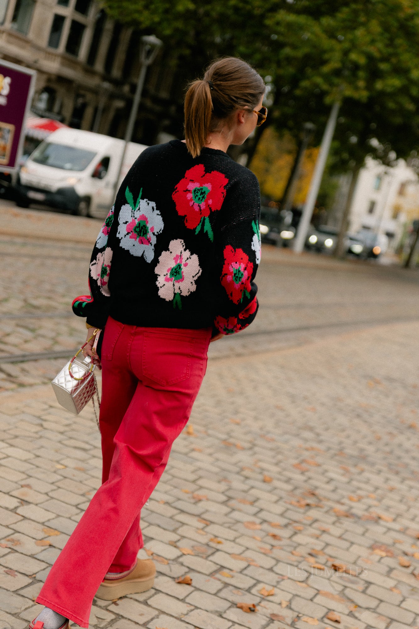 Jazz cardigan multi flower