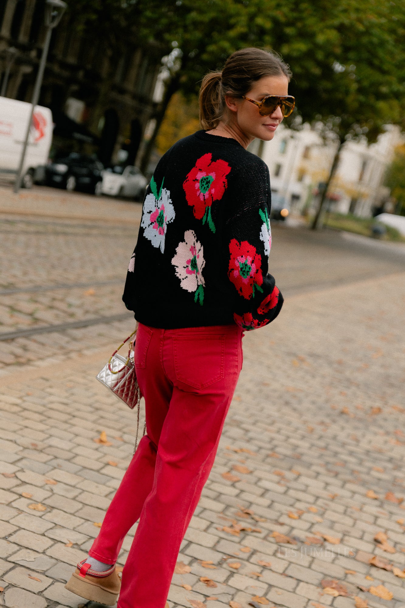 Jazz cardigan multi flower