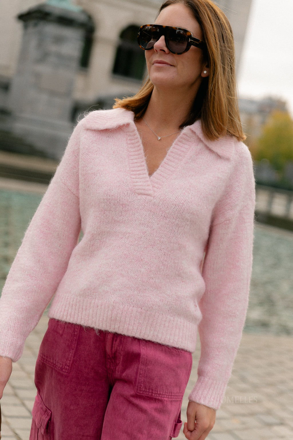 Mollie jumper cotton candy