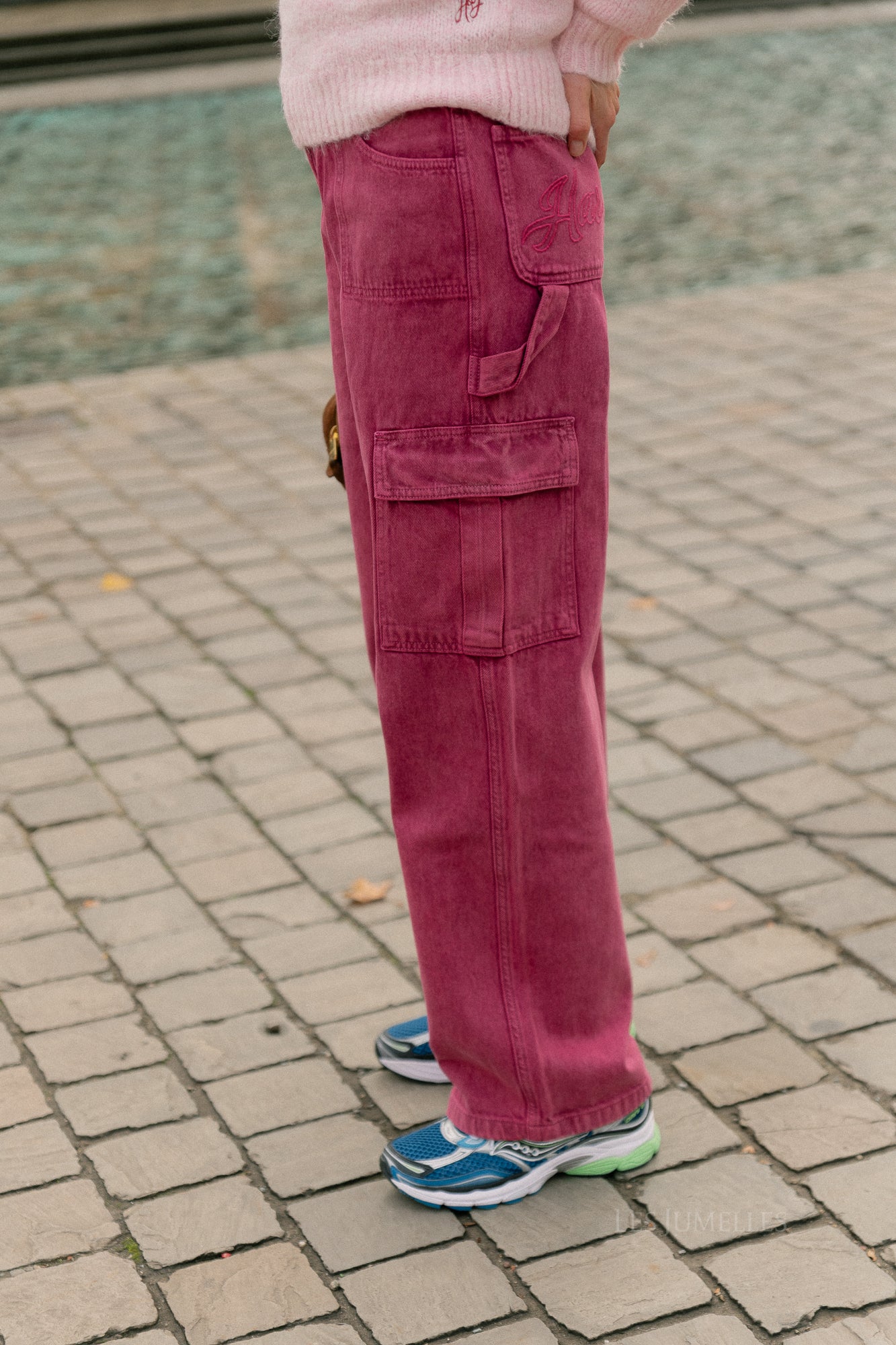 Dana jeans rouge pink