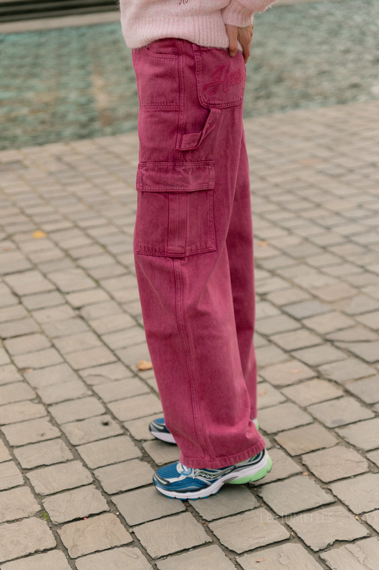 Dana jeans rouge pink