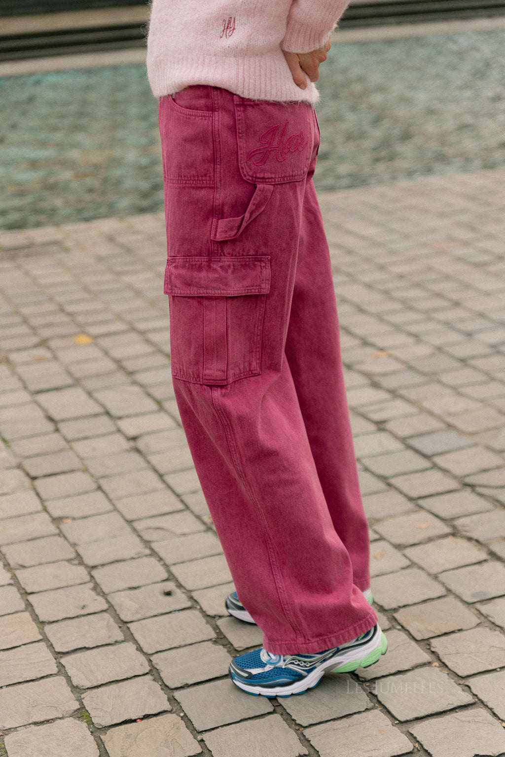 Dana jeans rouge pink
