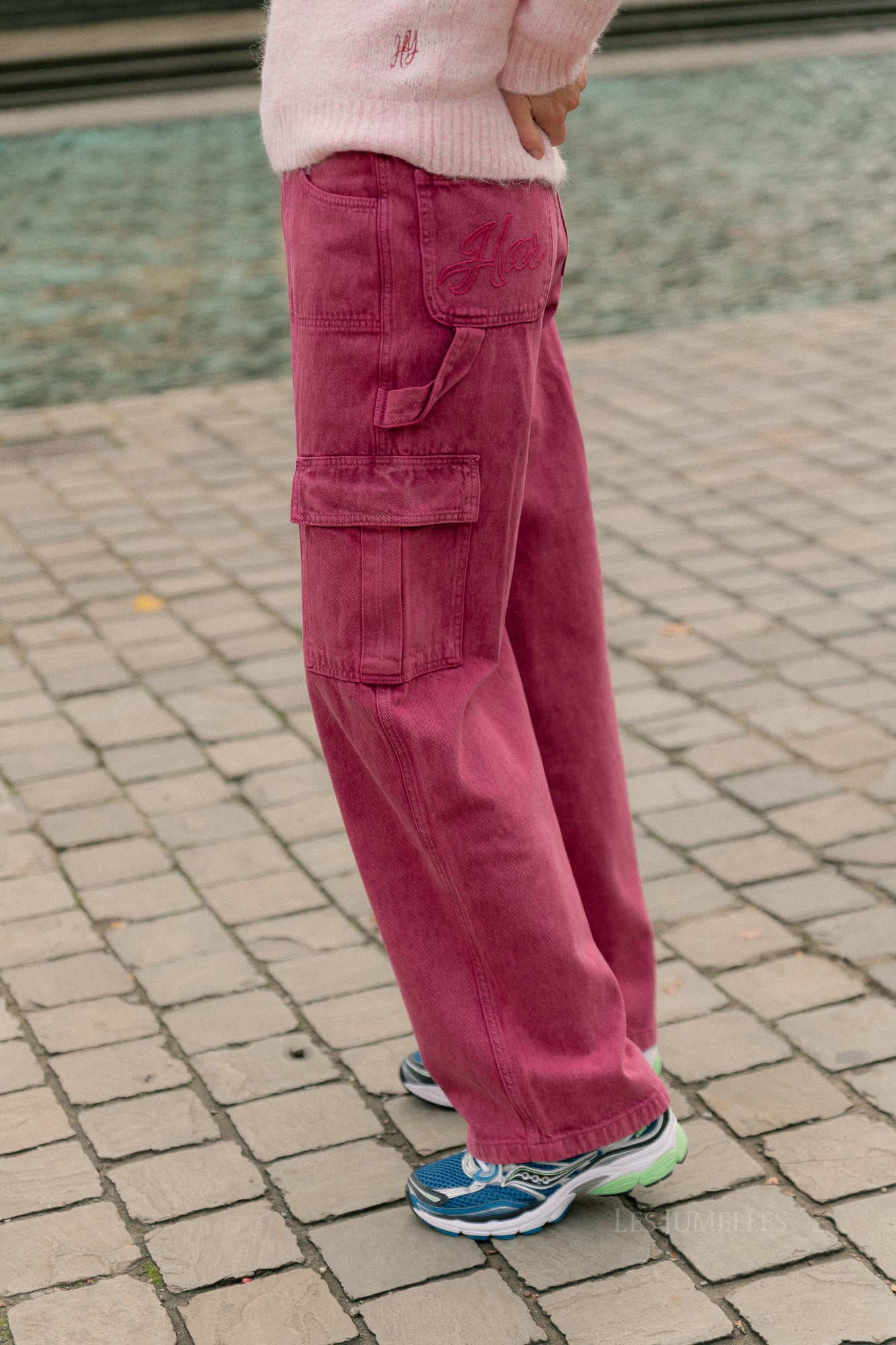 Dana jeans rouge pink