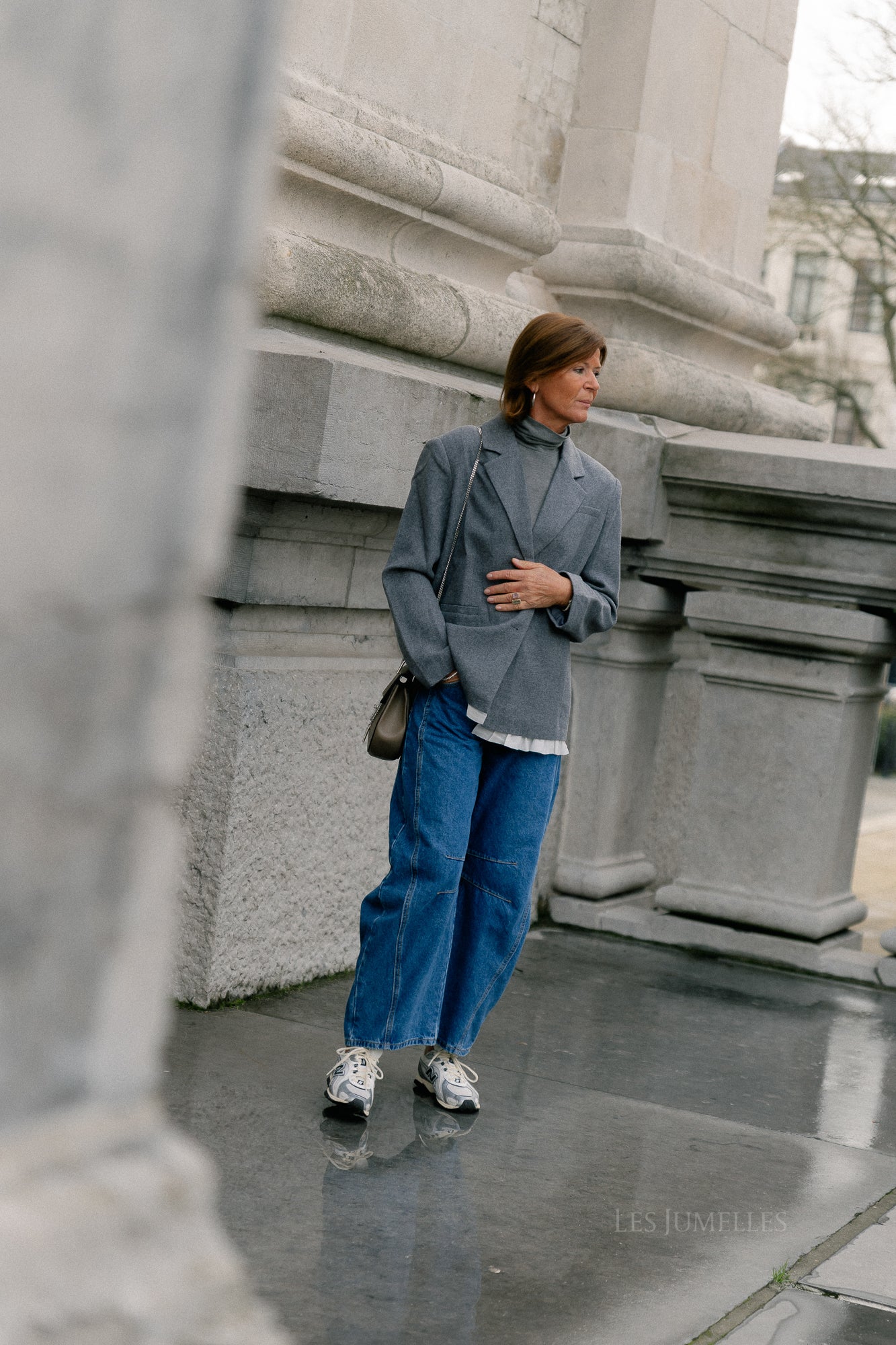 Audrey barrel jeans blue