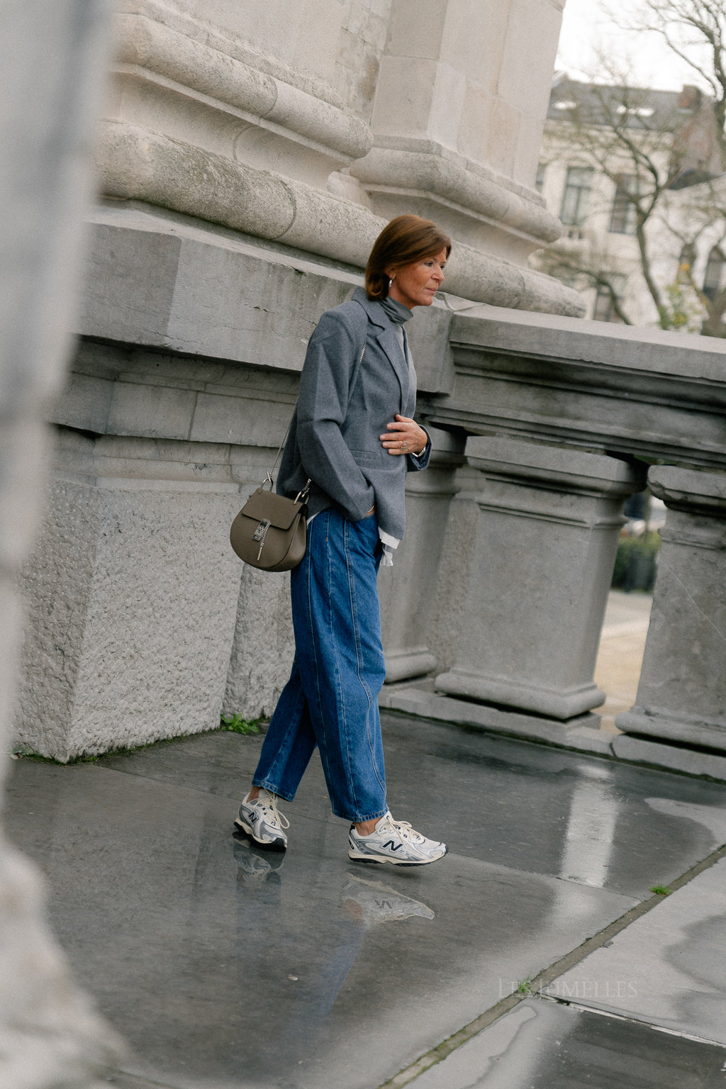 Audrey barrel jeans blue