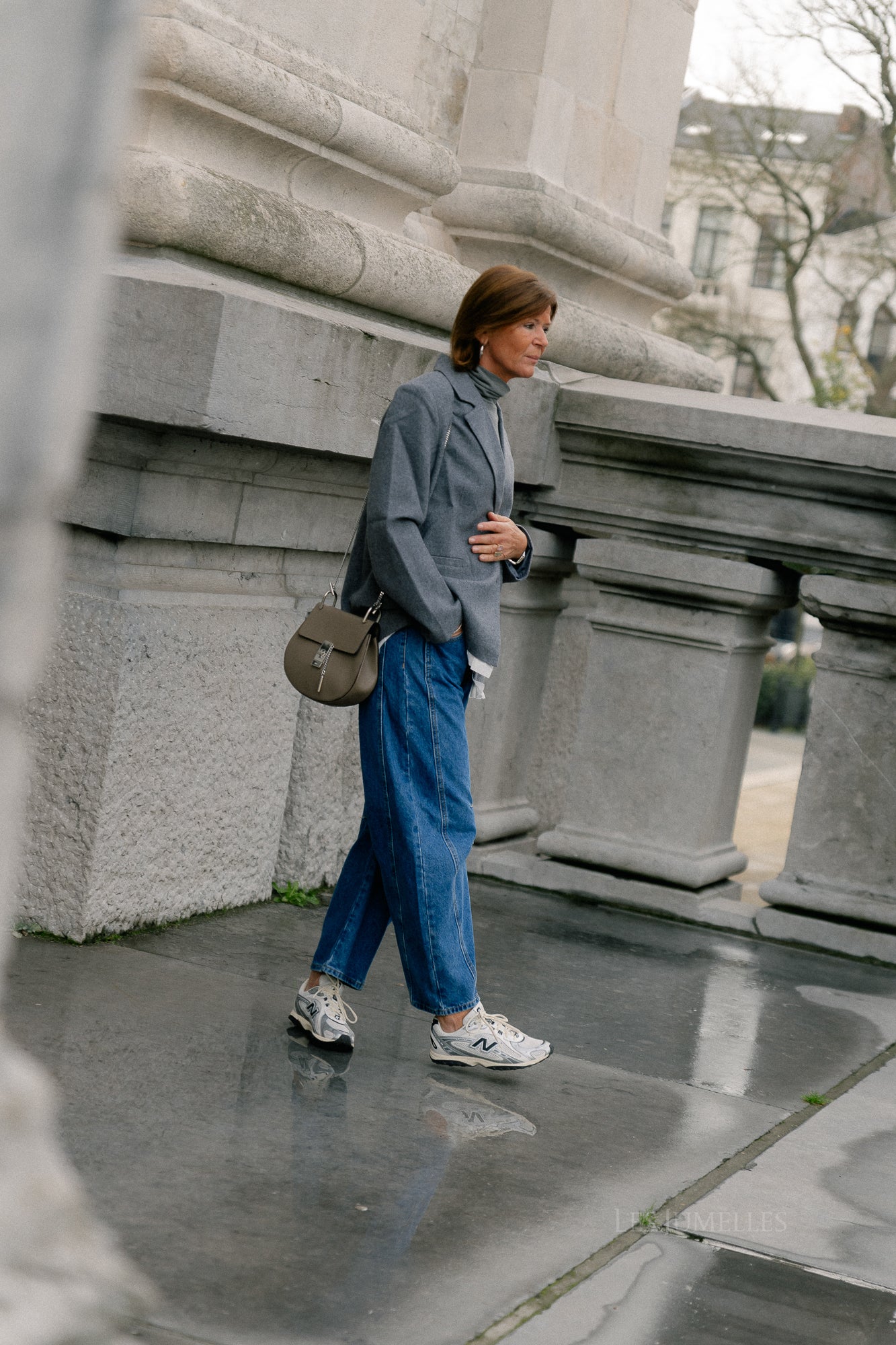 Audrey barrel jeans blue