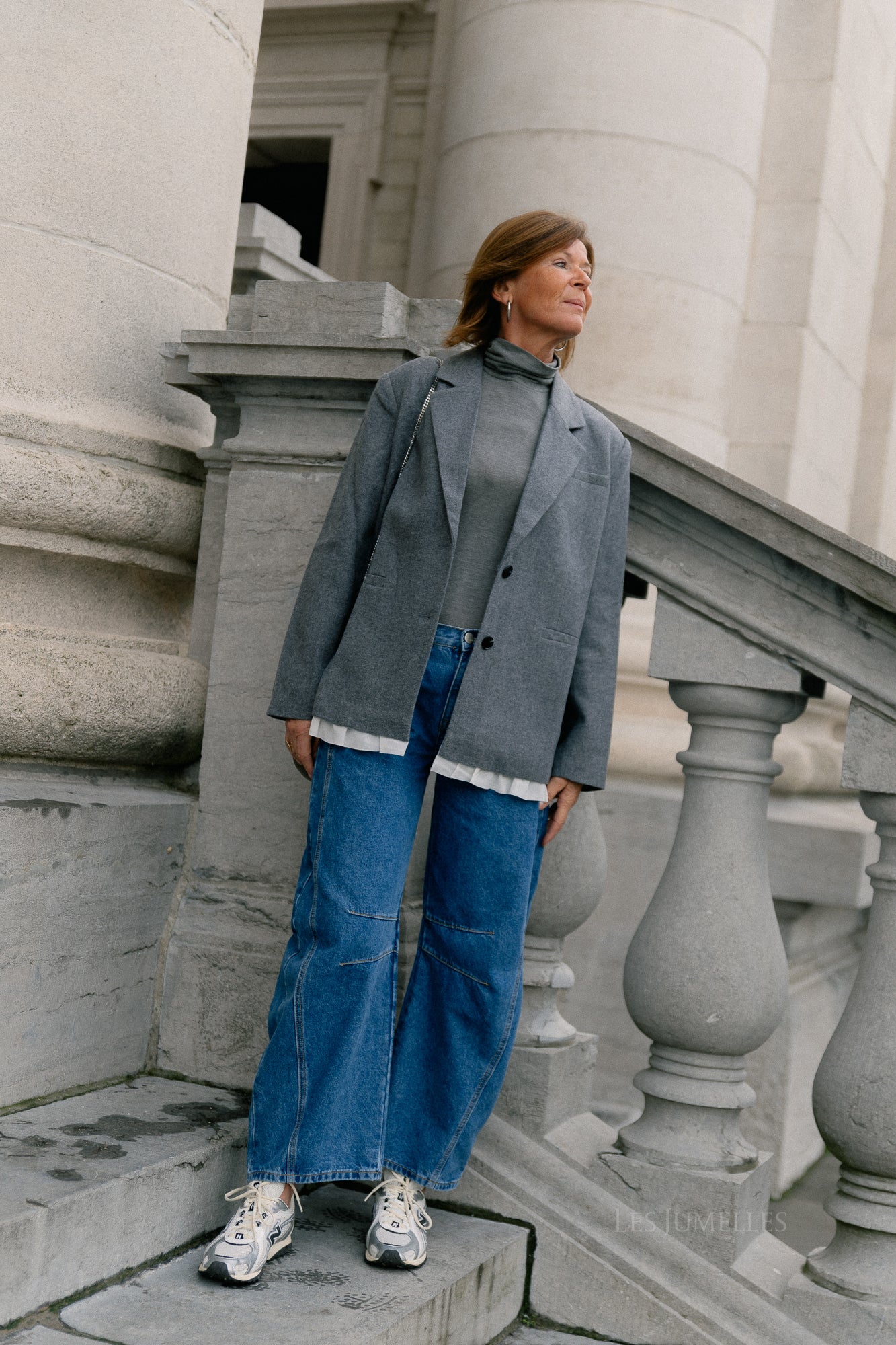 Audrey barrel jeans blue