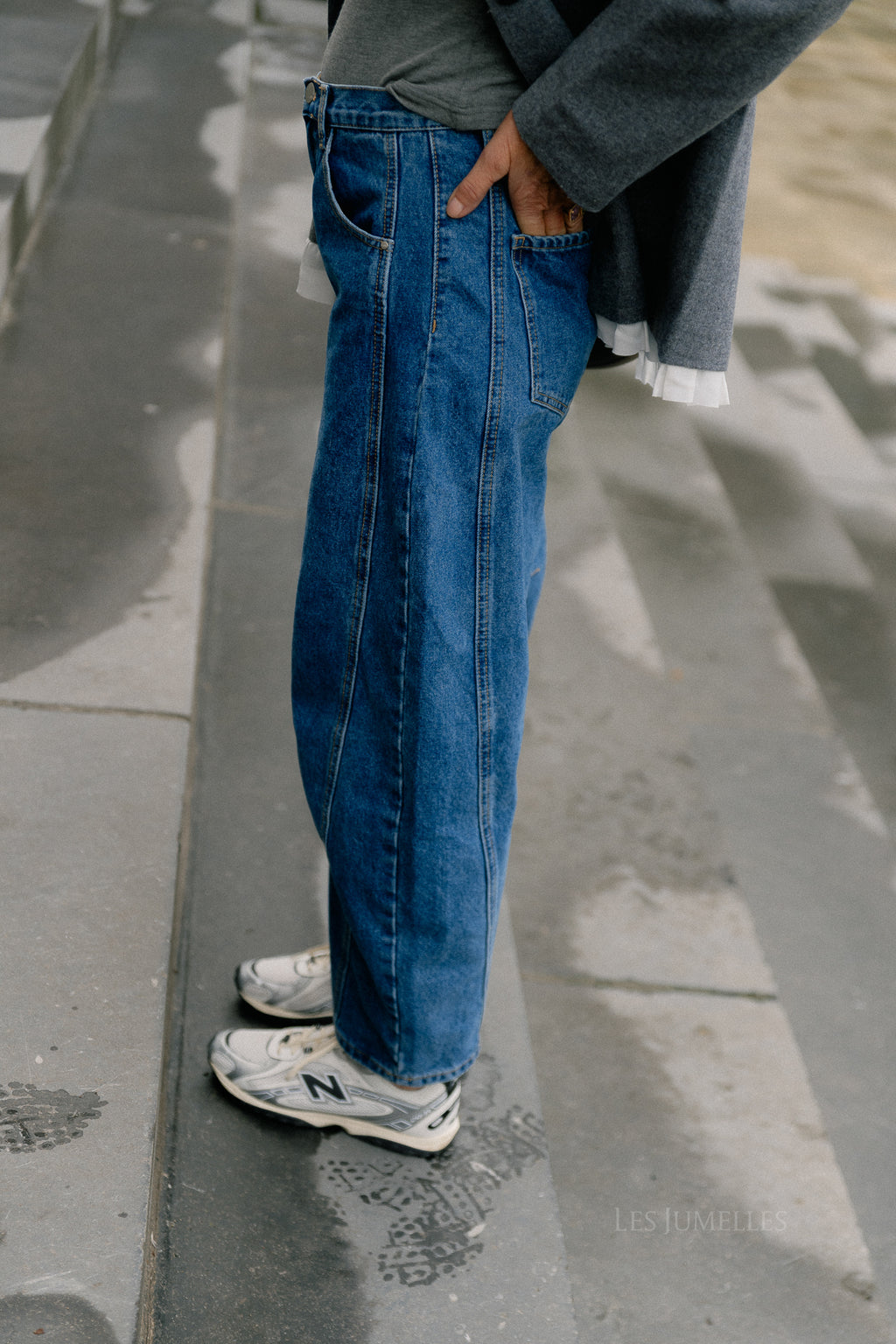 Audrey barrel jeans blue
