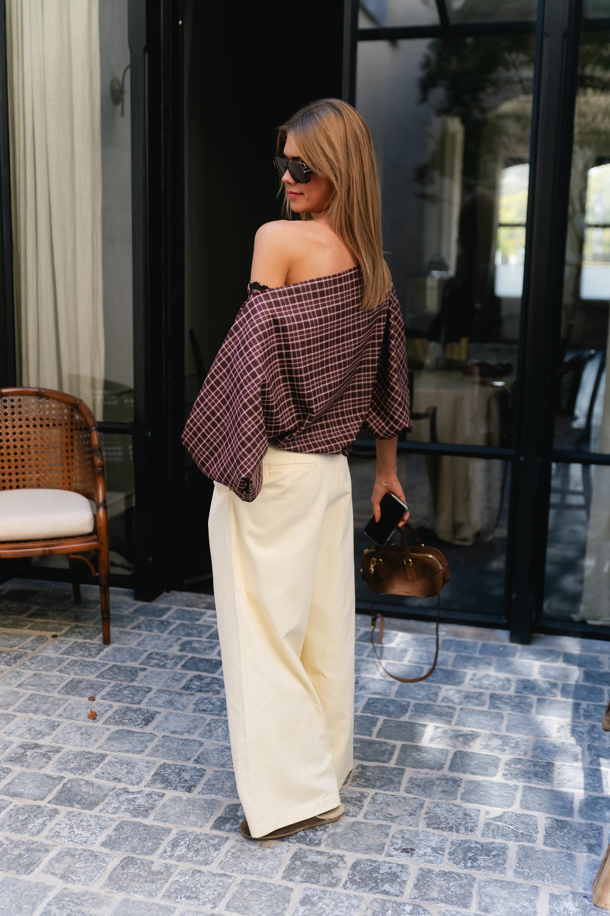 Rose trousers butter yellow