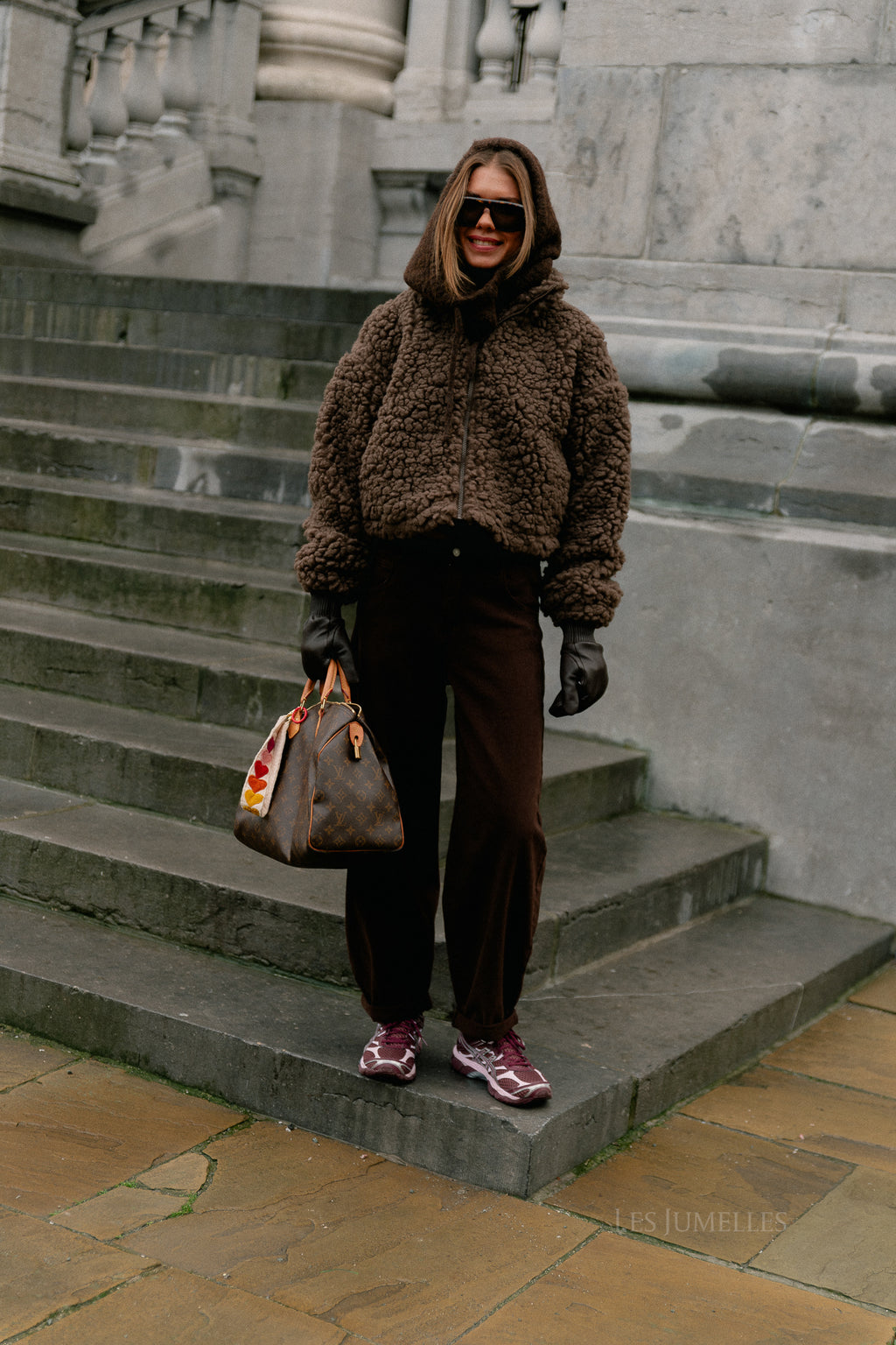 VIFiola L/S short jacket coffee bean
