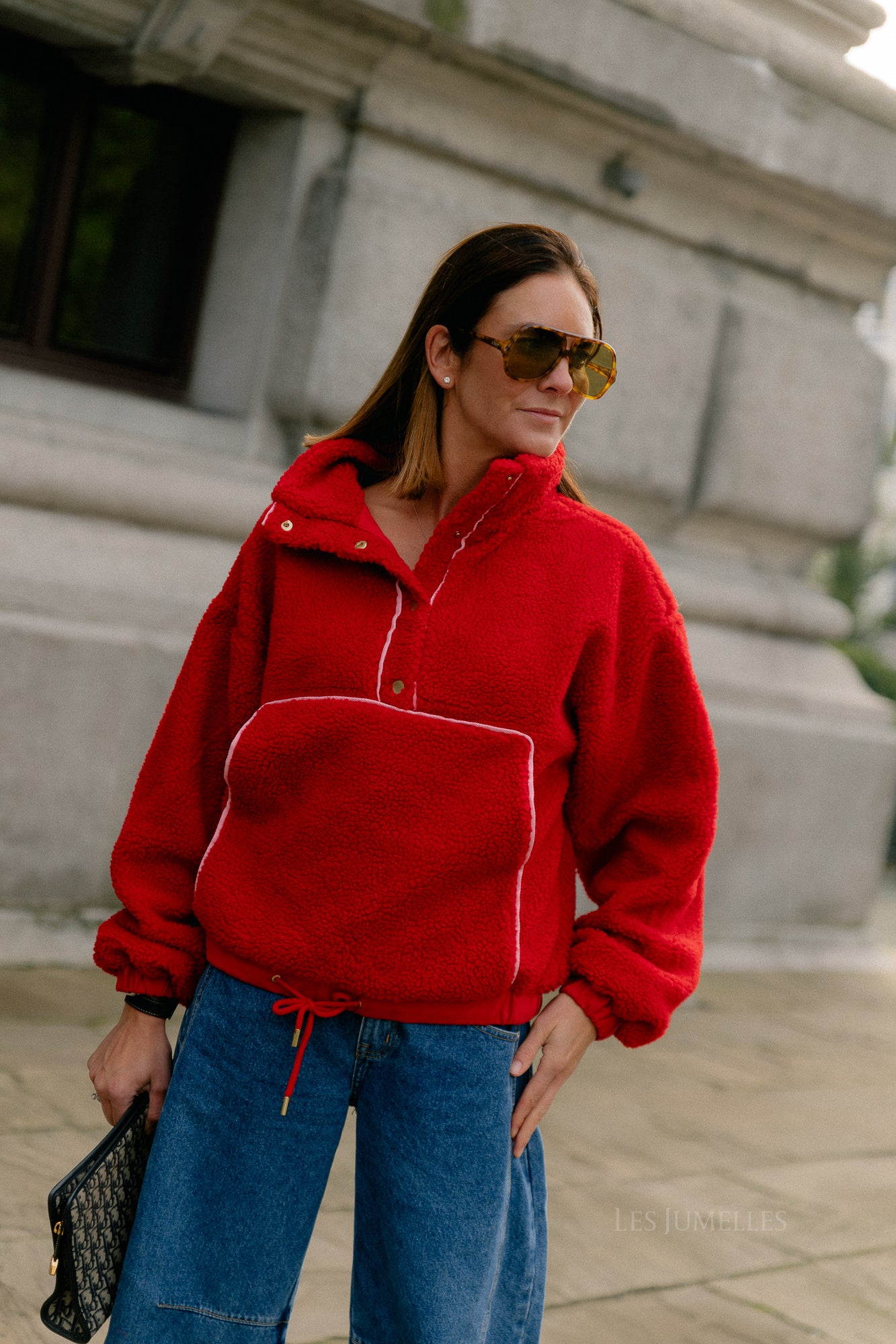 Dagmar sweater poppy red
