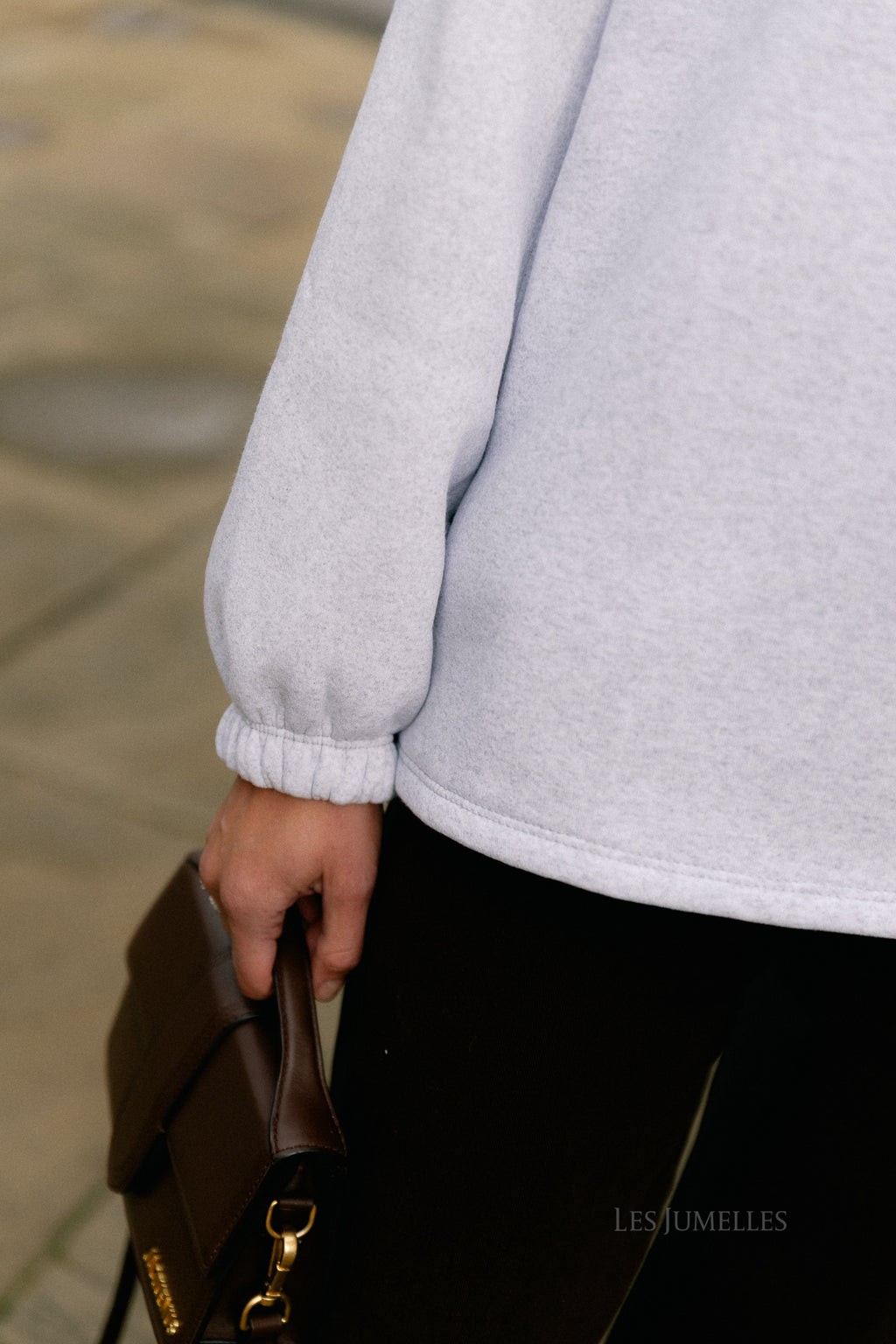 ORIGINAL Mommy sweater green/light grey