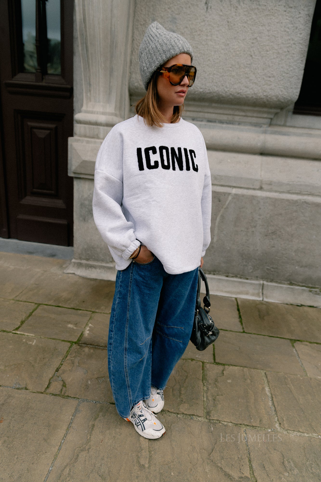 Iconic sweater grey melange
