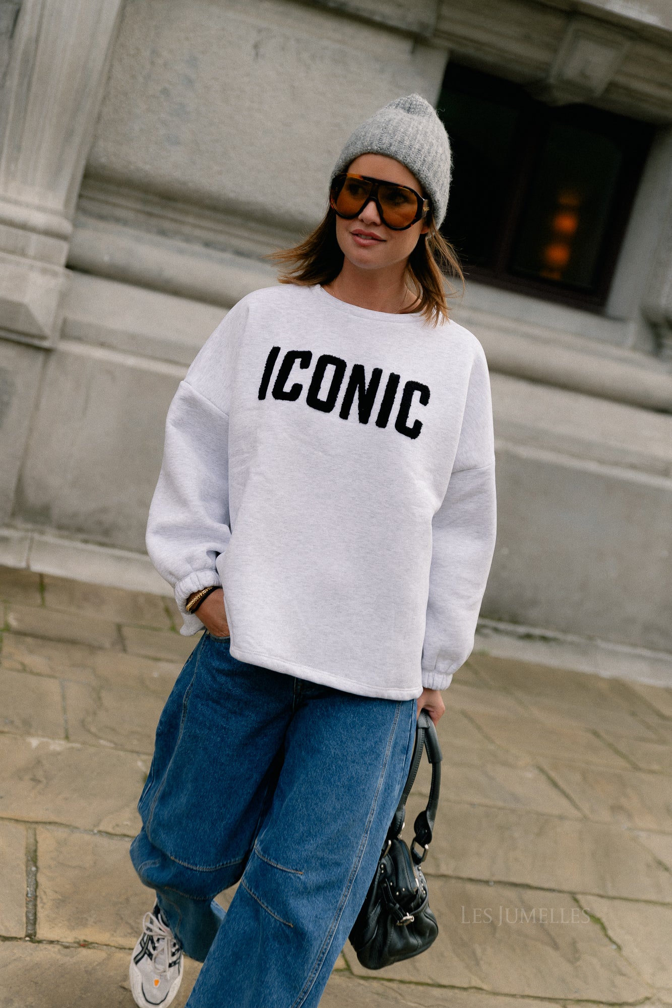 Iconic sweater grey melange