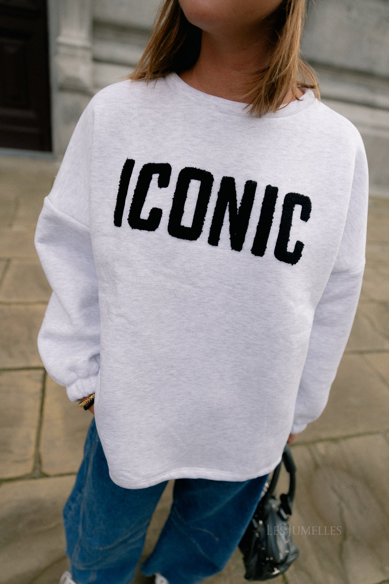 Iconic sweater grey melange