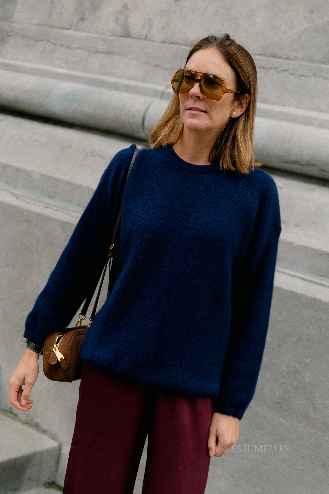 Elsa jumper navy