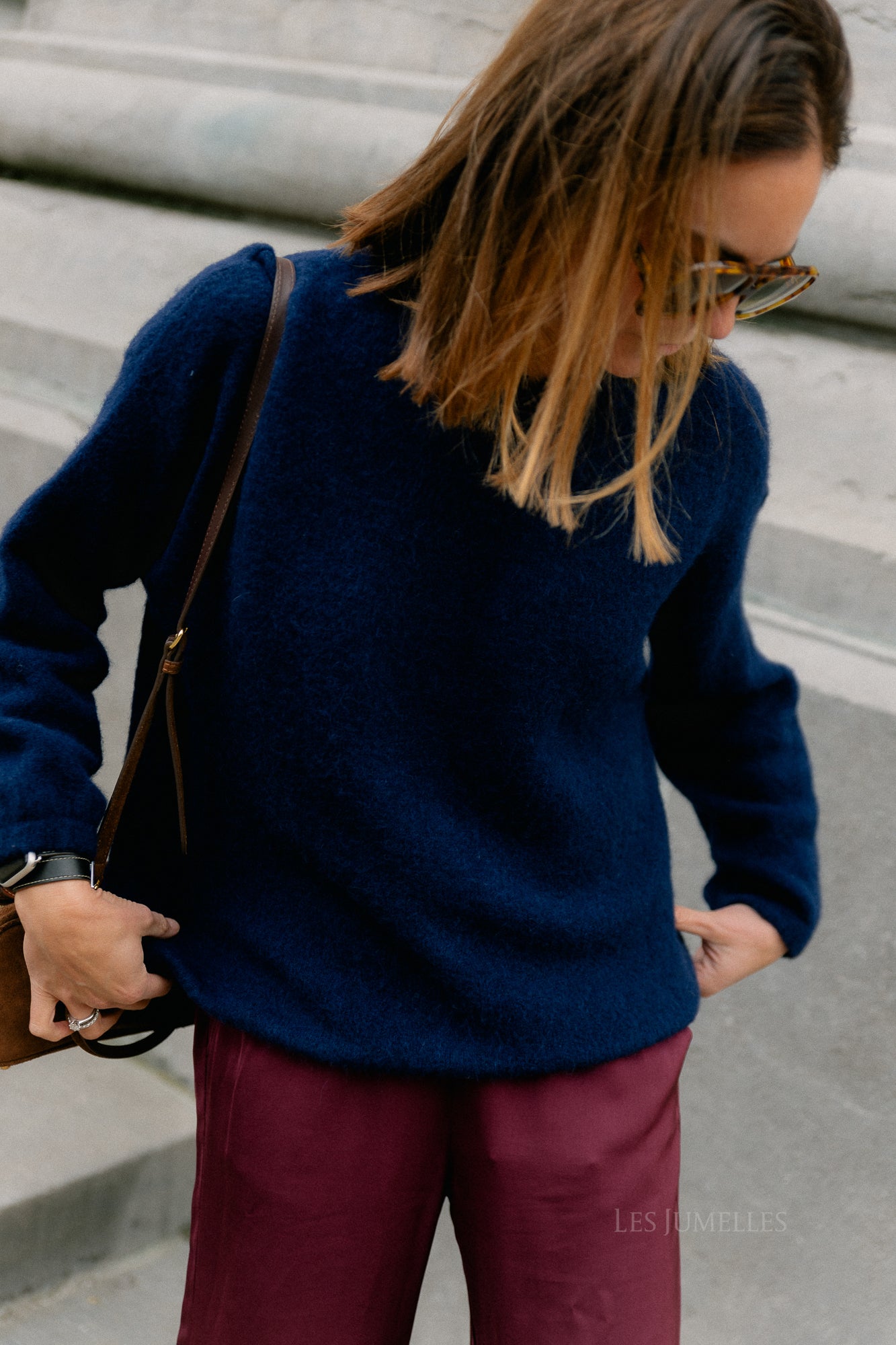 Elsa jumper navy