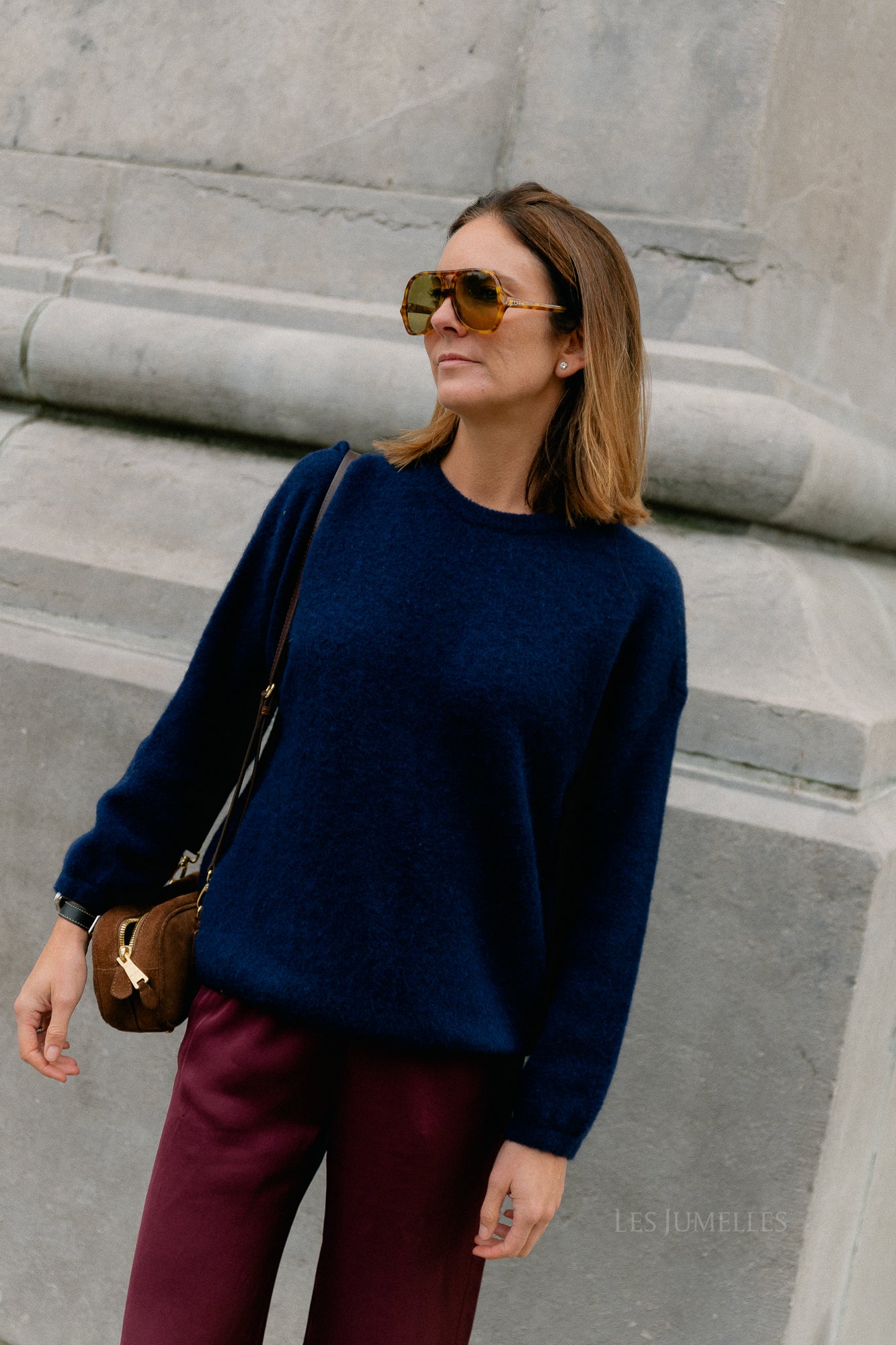 Elsa jumper navy