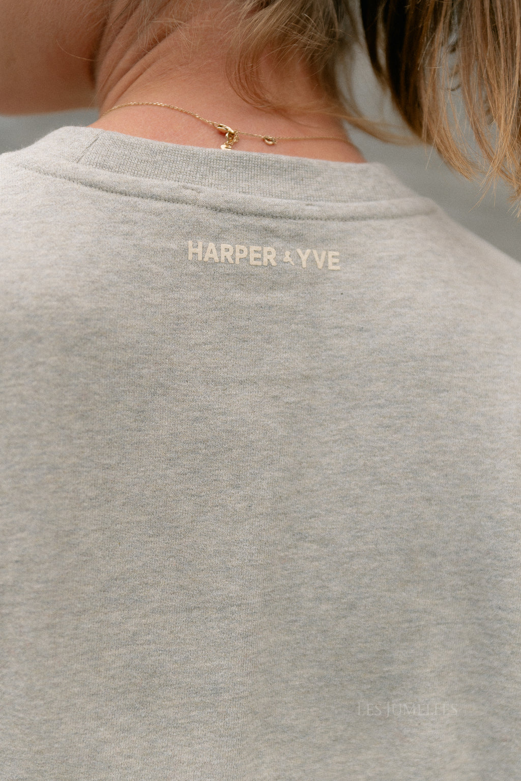 Varsity sweater grey melee