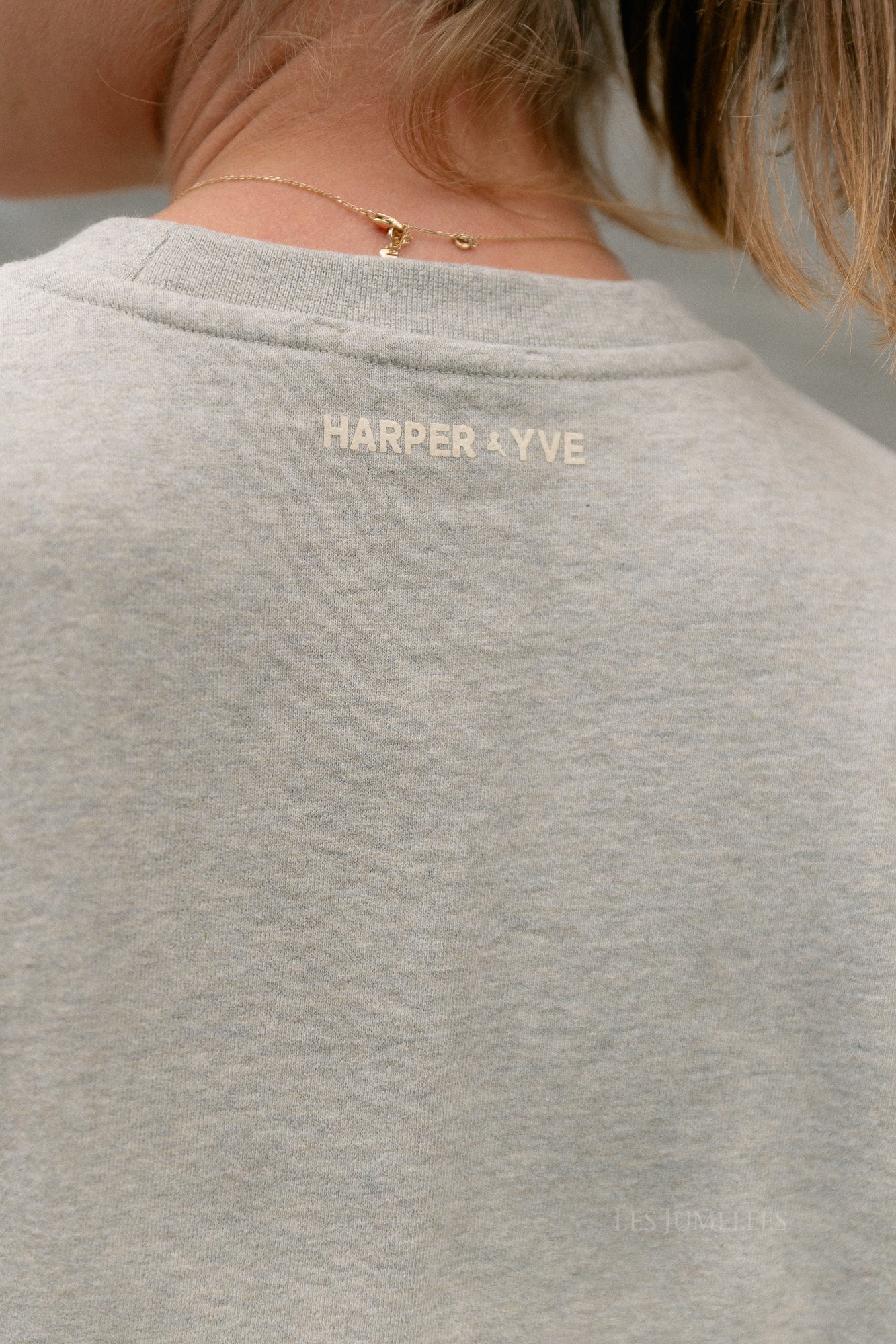Varsity sweater grey melee