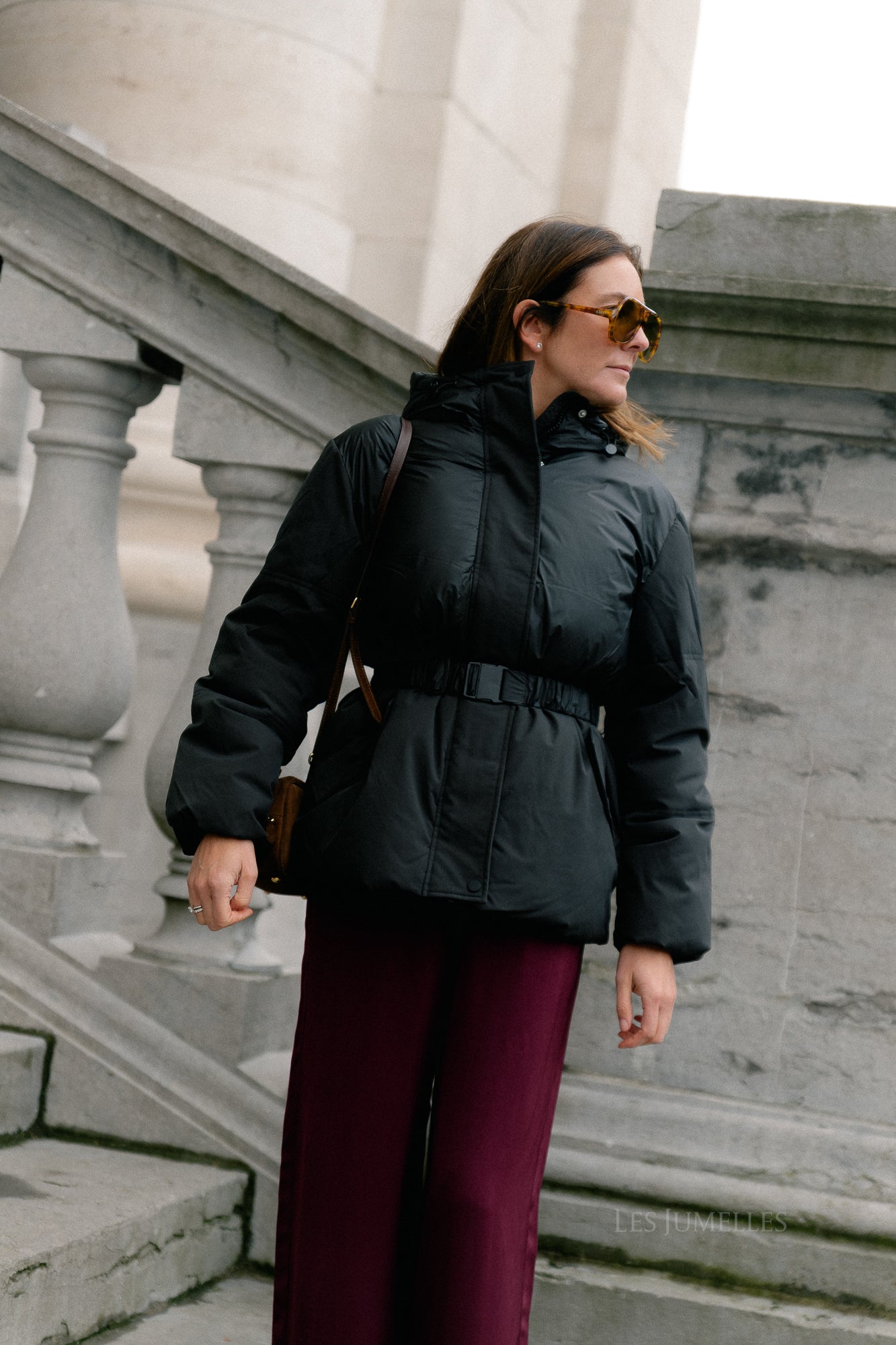 YASAlly LS padded jacket black