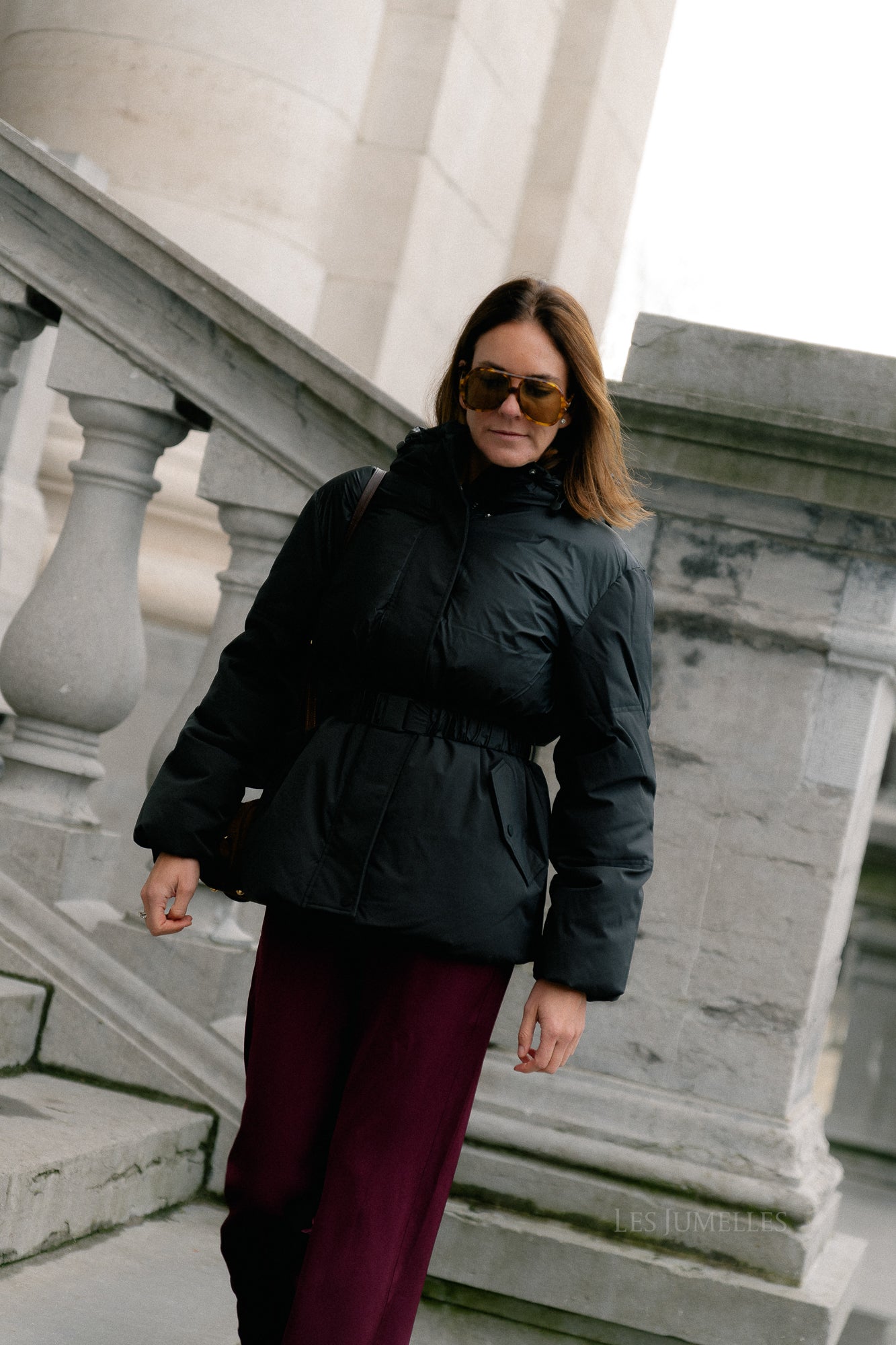 YASAlly LS padded jacket black