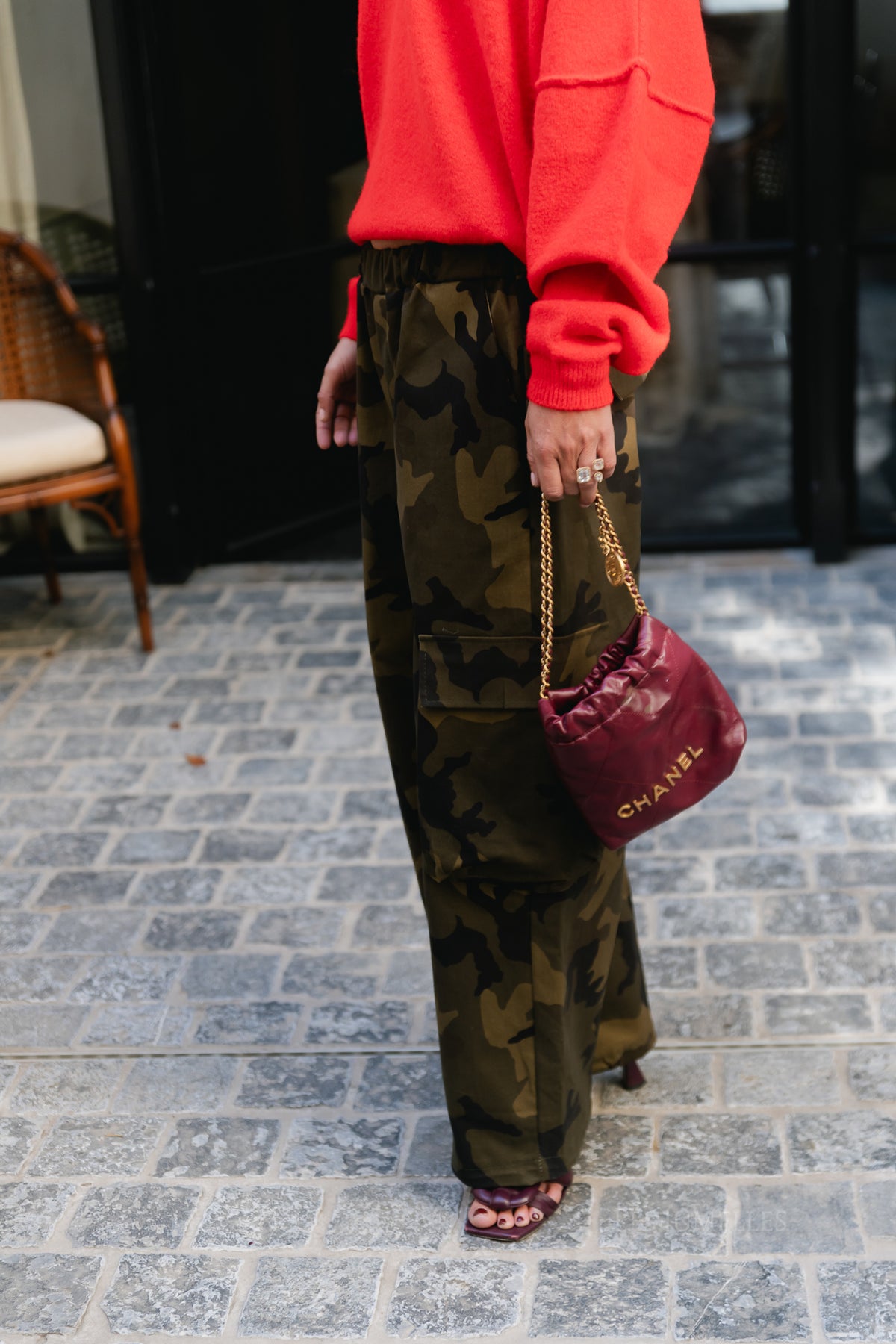 Emma cargo pants camouflage