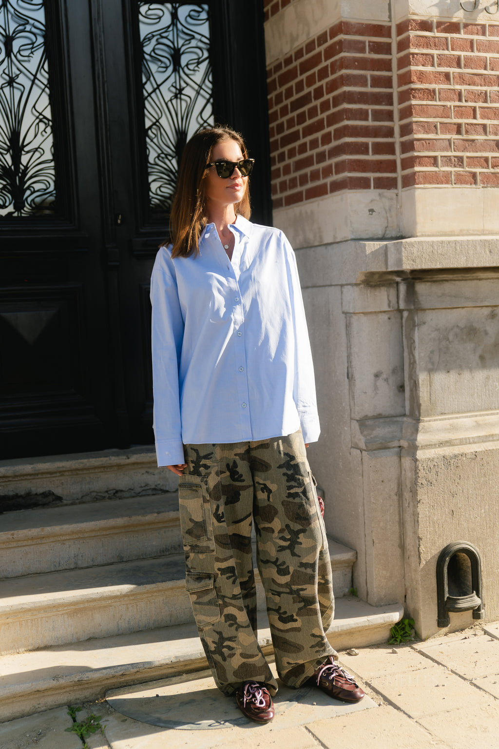 Caby camouflage cargo jeans