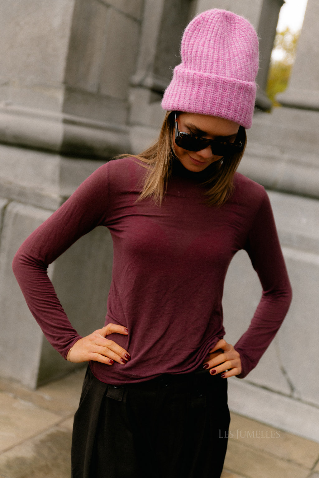 Juliet souspull burgundy