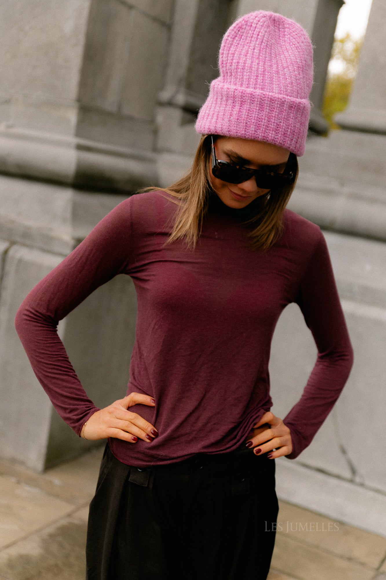 Juliet souspull burgundy